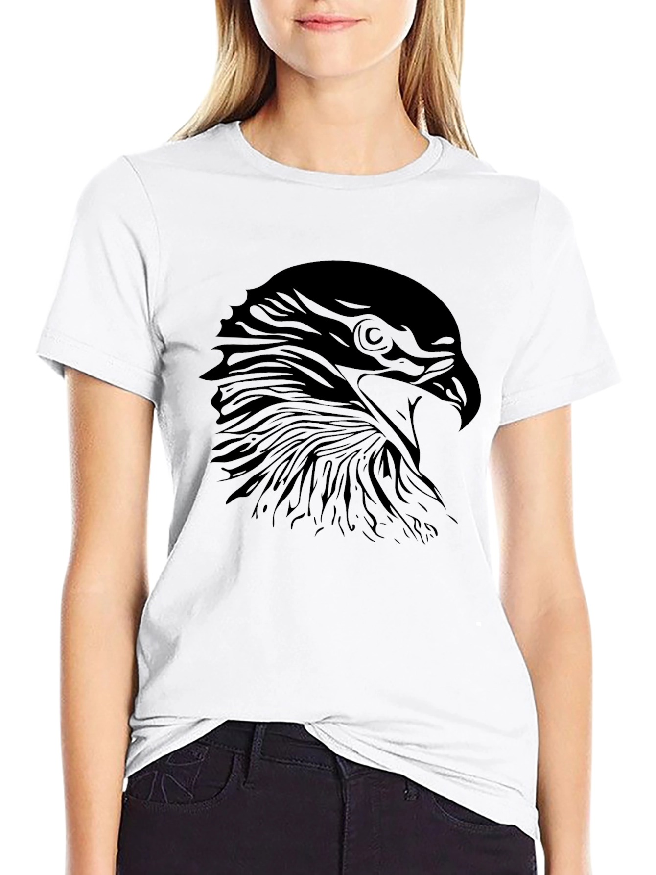 Bold Eagle Graphic T-Shirt