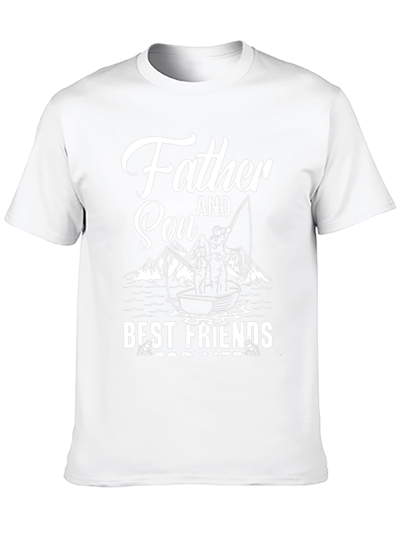 Father & Son Best Friends Fishing T-Shirt