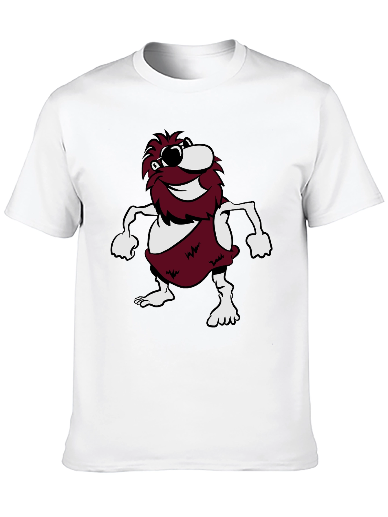 Retro Cartoon Mascot Graphic Tee
