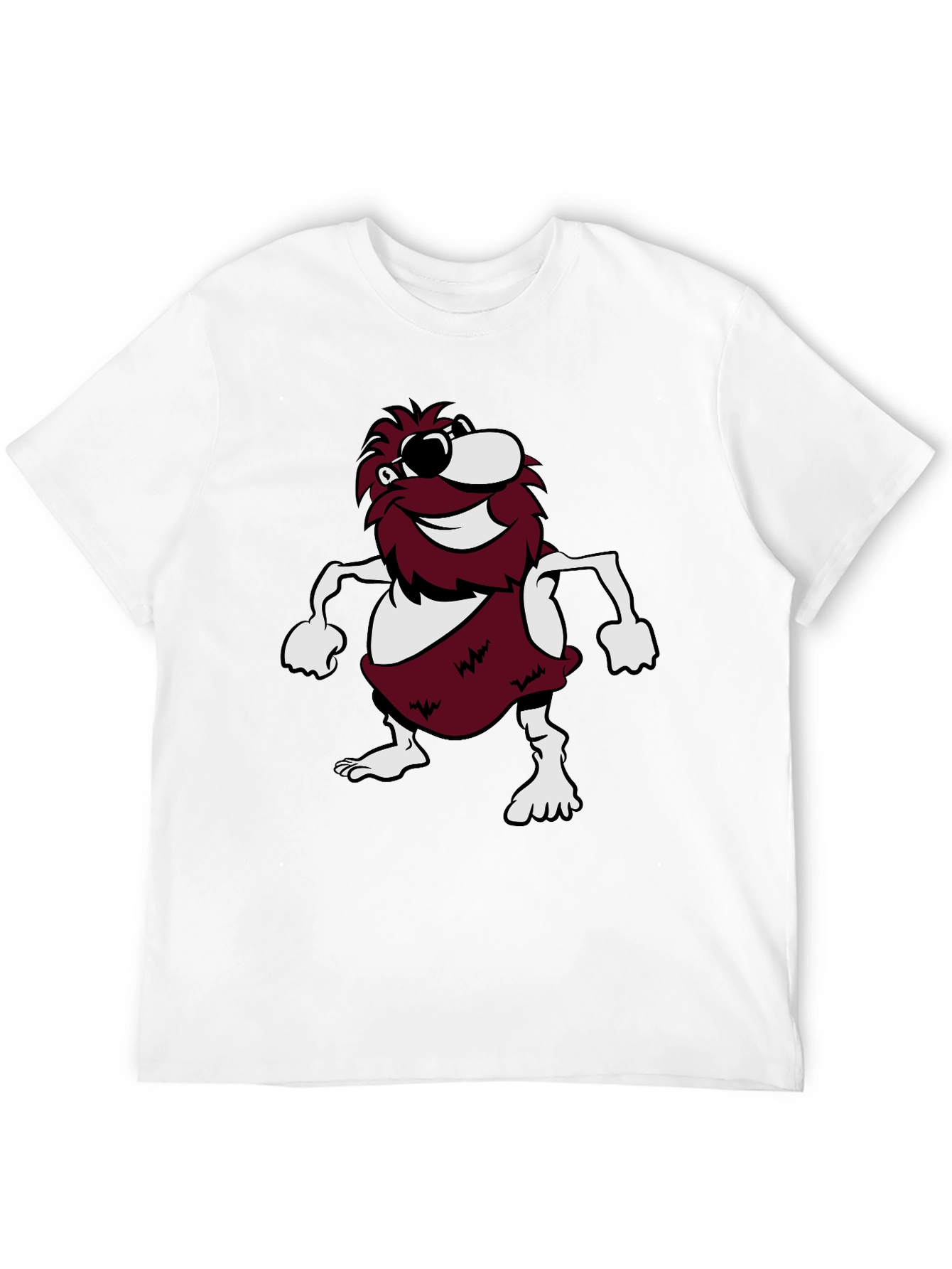 Retro Cartoon Mascot Graphic Tee
