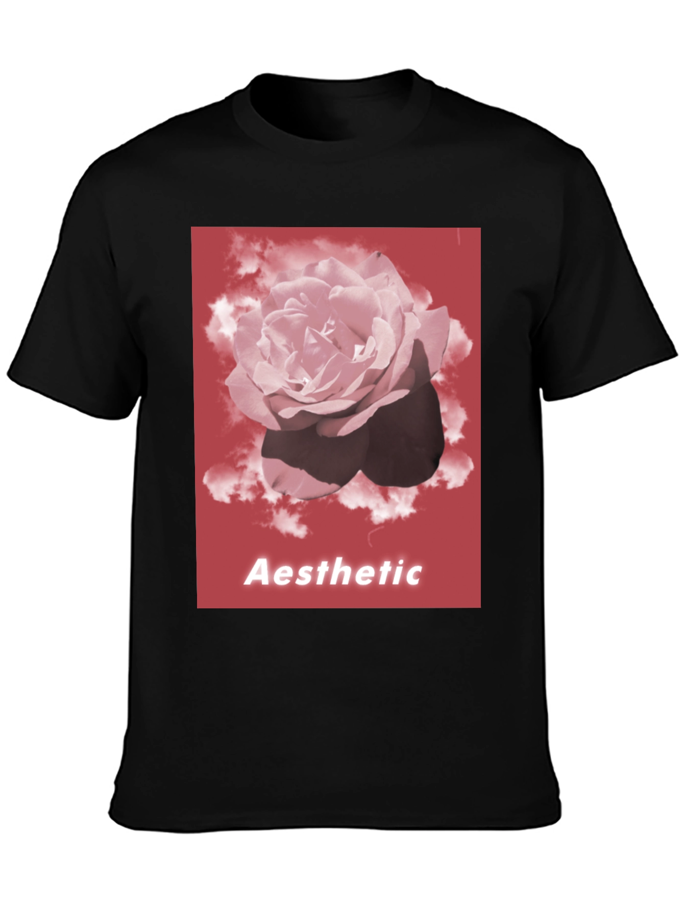 Aesthetic Rose Graphic T-Shirt