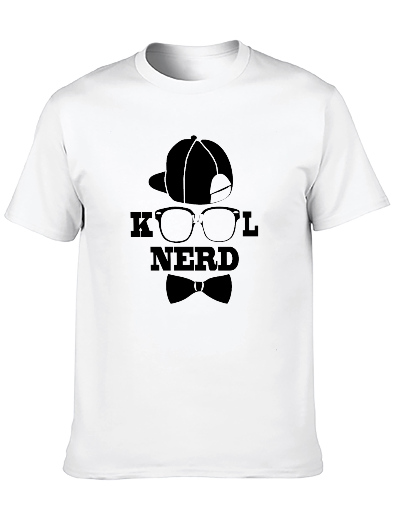 Kool Nerd Graphic T-Shirt - Black