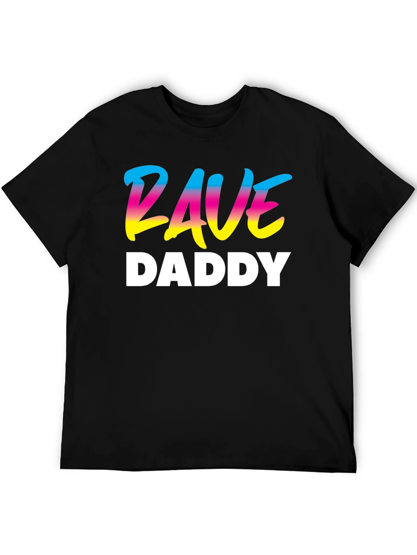 Rave Daddy T-Shirt - Black Graphic Tee
