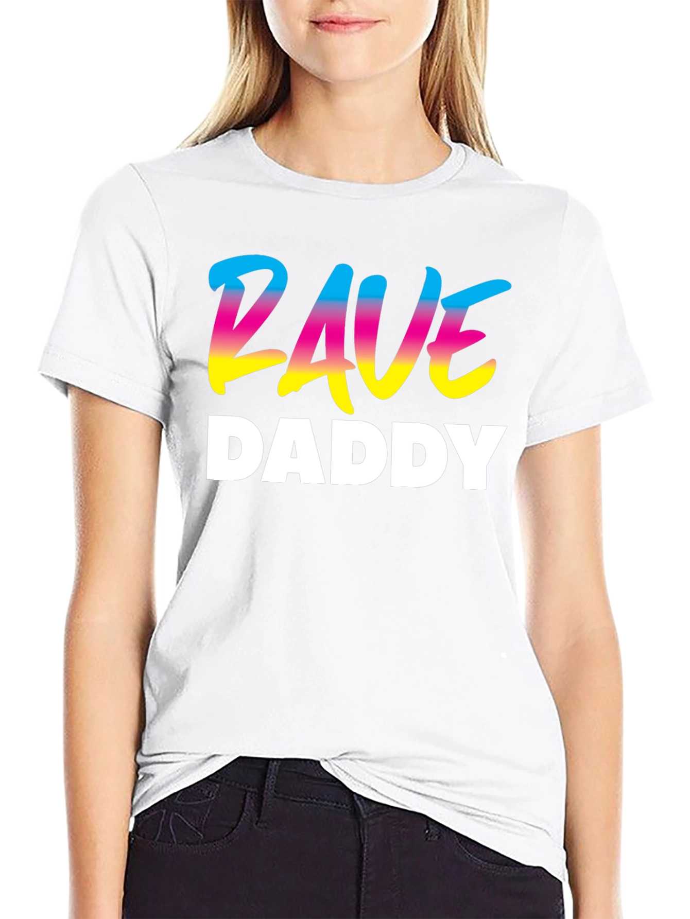 Rave Daddy T-Shirt - Black Graphic Tee