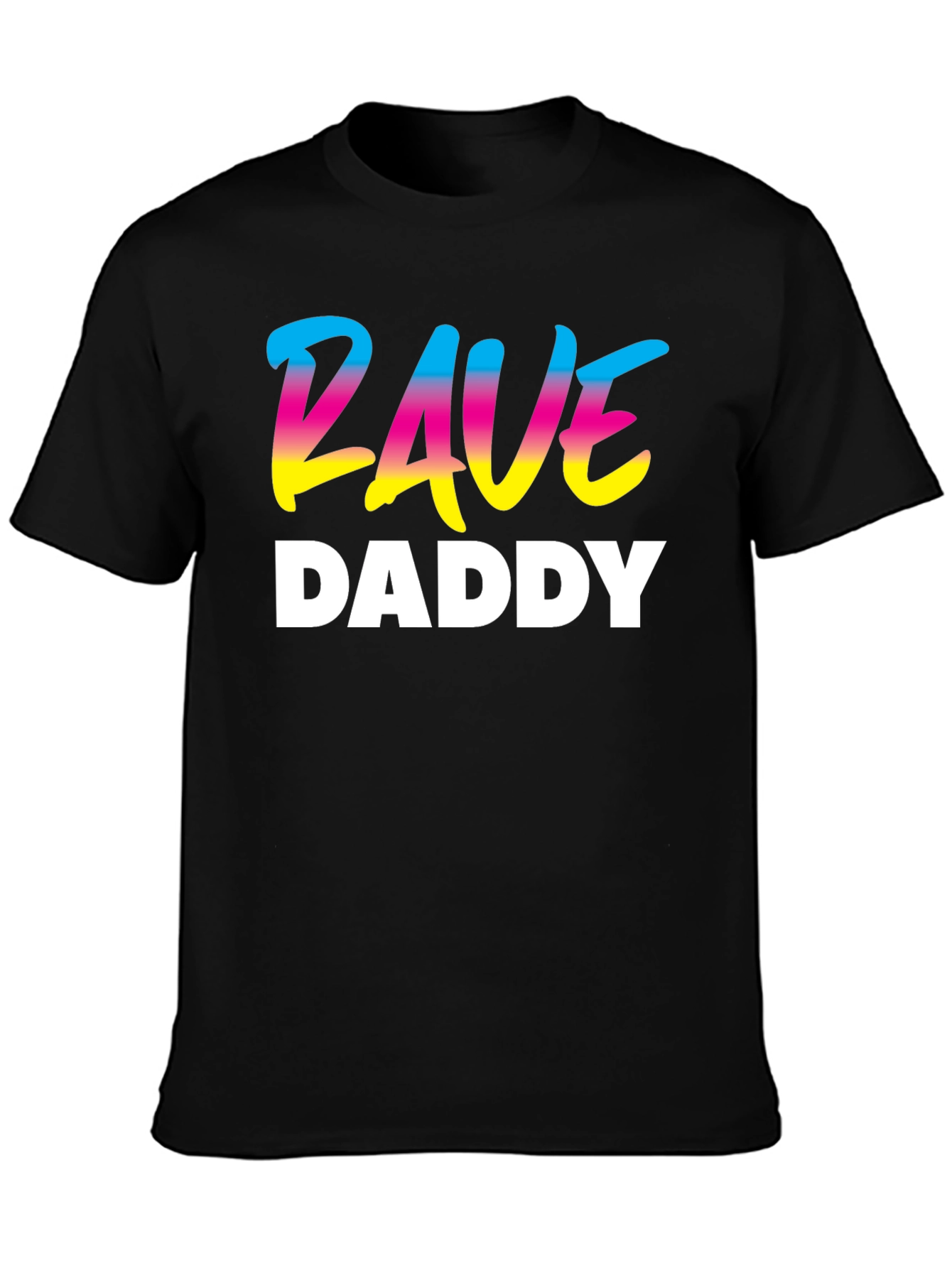 Rave Daddy T-Shirt - Black Graphic Tee