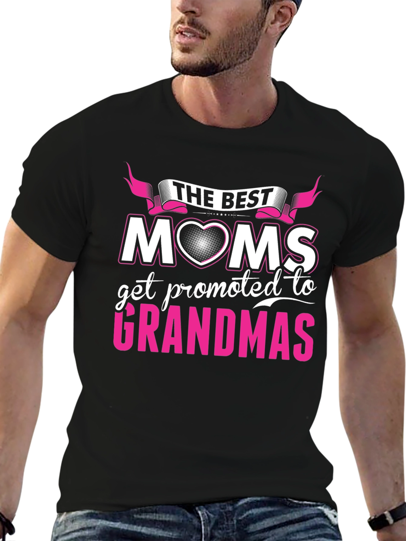 The Best Moms Get Promoted to Grandmas T-Shirt