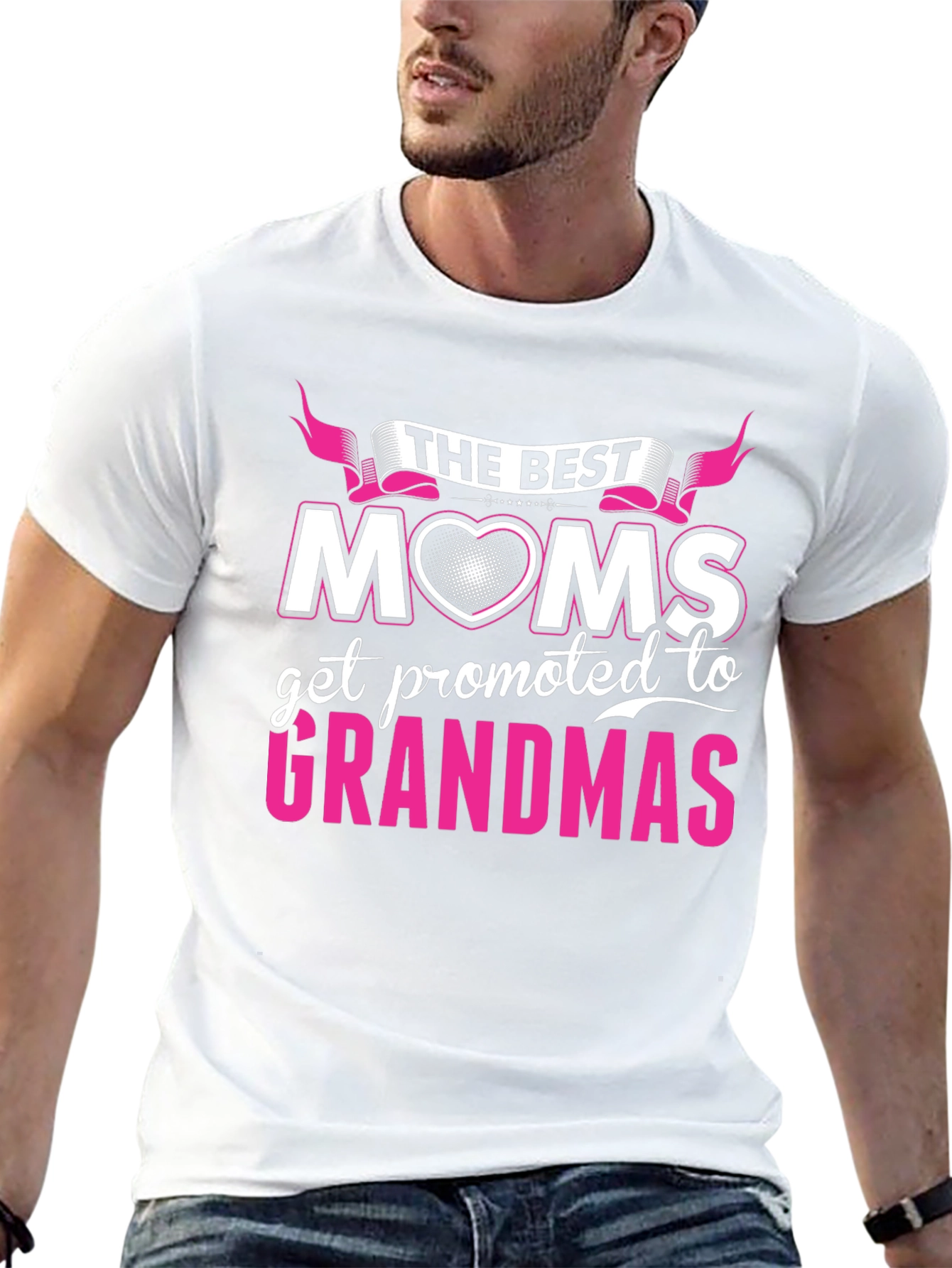 The Best Moms Get Promoted to Grandmas T-Shirt