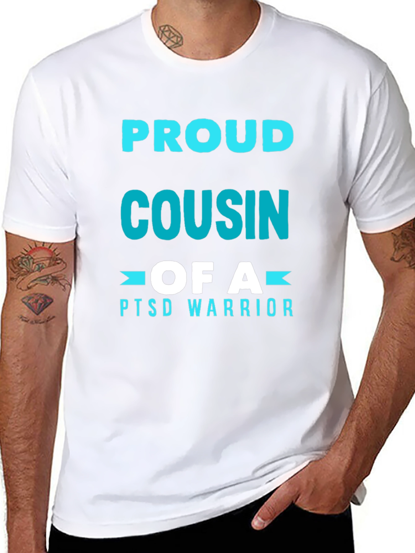 Proud Cousin of a PTSD Warrior T-Shirt