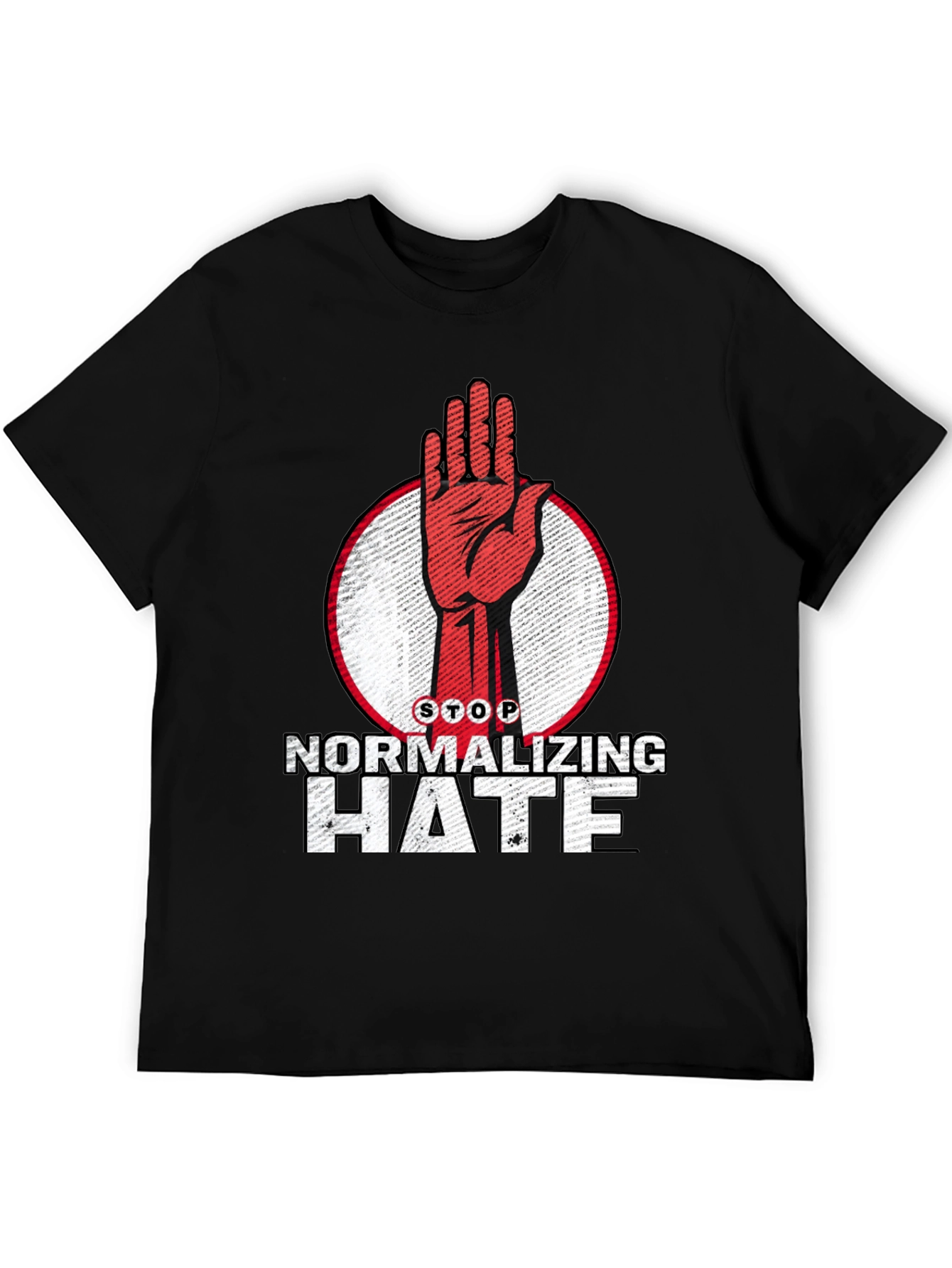 Stop Normalizing Hate Graphic T-Shirt