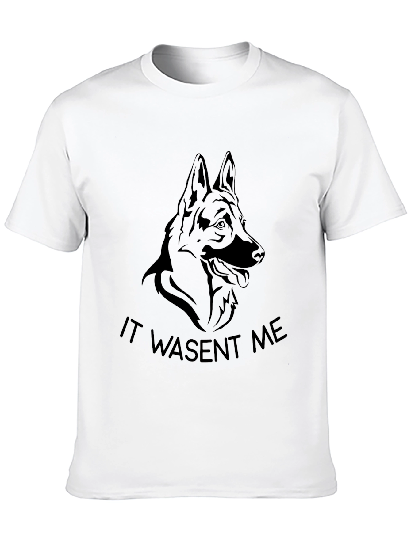 It Wasent Me Dog T-Shirt
