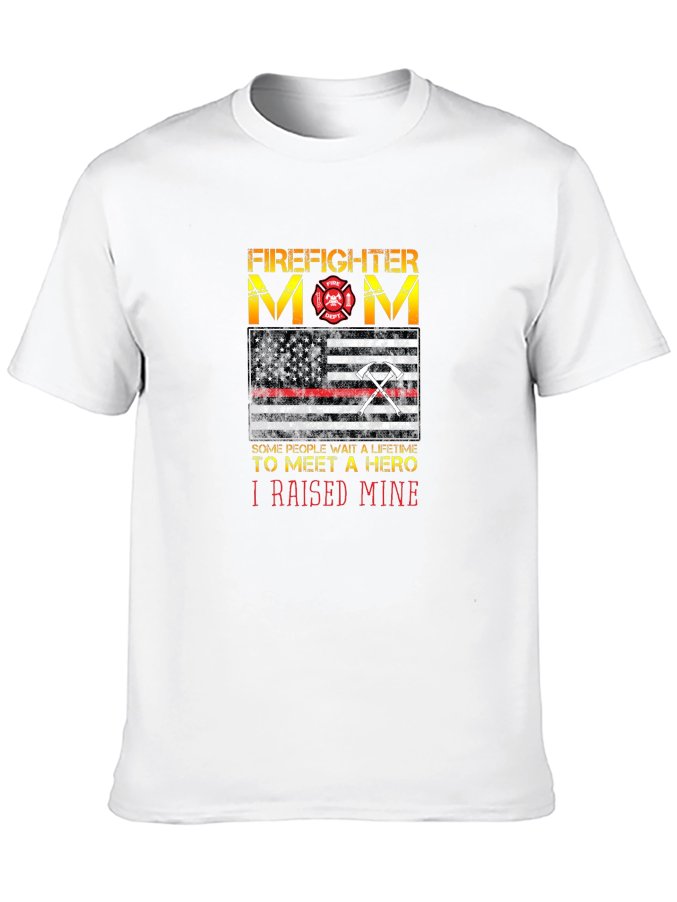 Firefighter Mom Hero T-Shirt