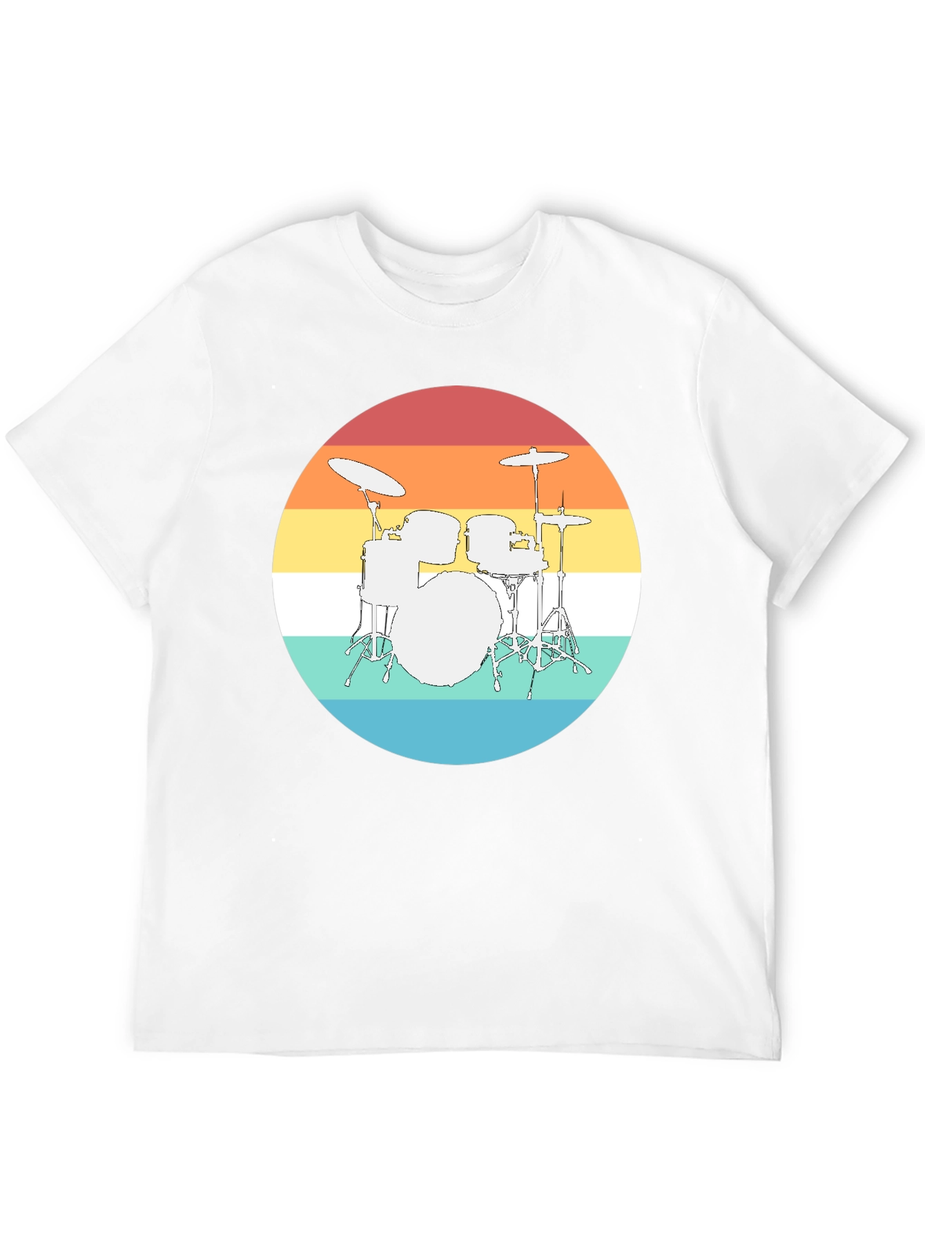 Retro Drum Set T-Shirt