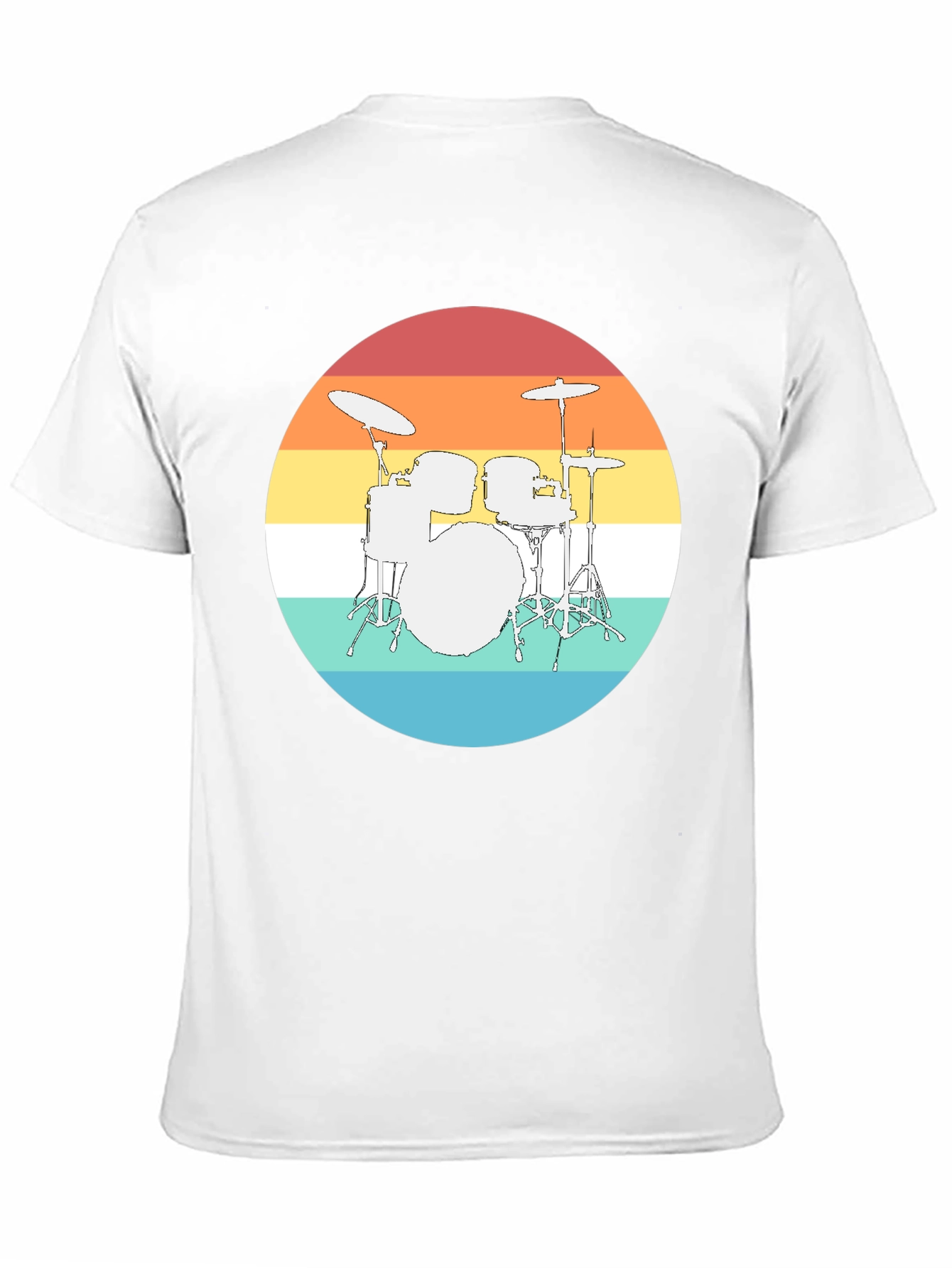 Retro Drum Set T-Shirt