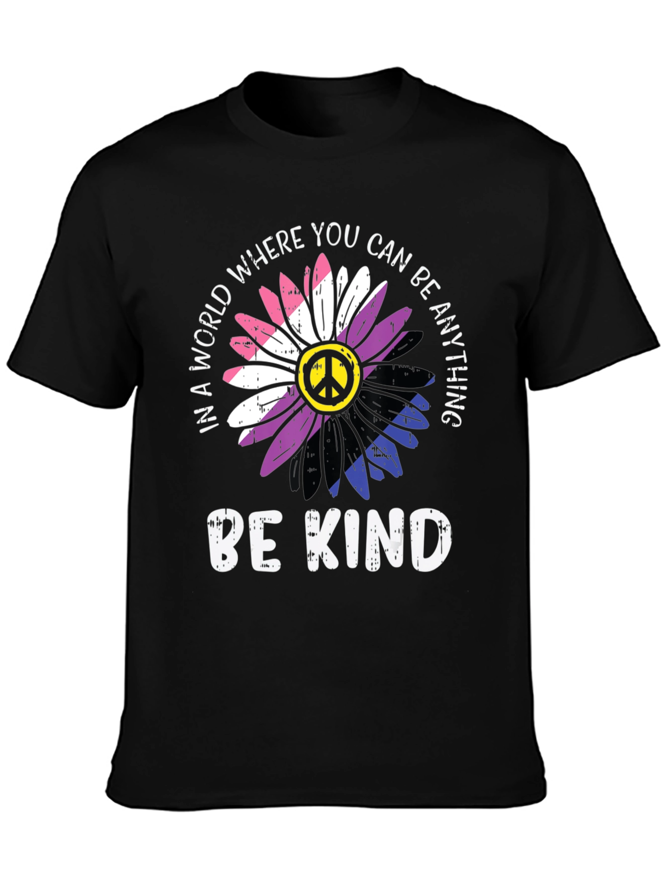 Be Kind Flower T-Shirt - Unisex Pride Tee