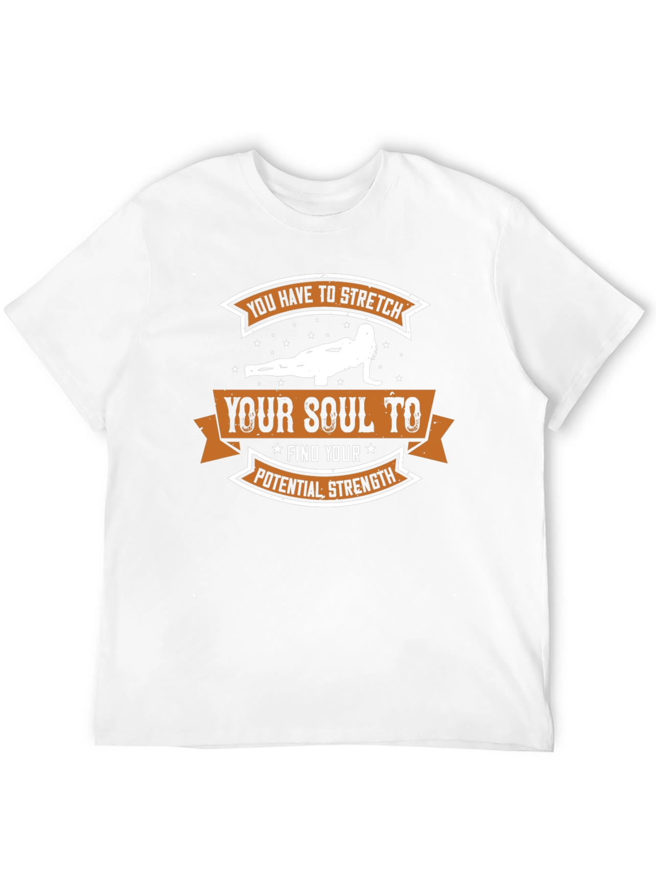 Stretch Your Soul T-Shirt - Motivational Workout Tee