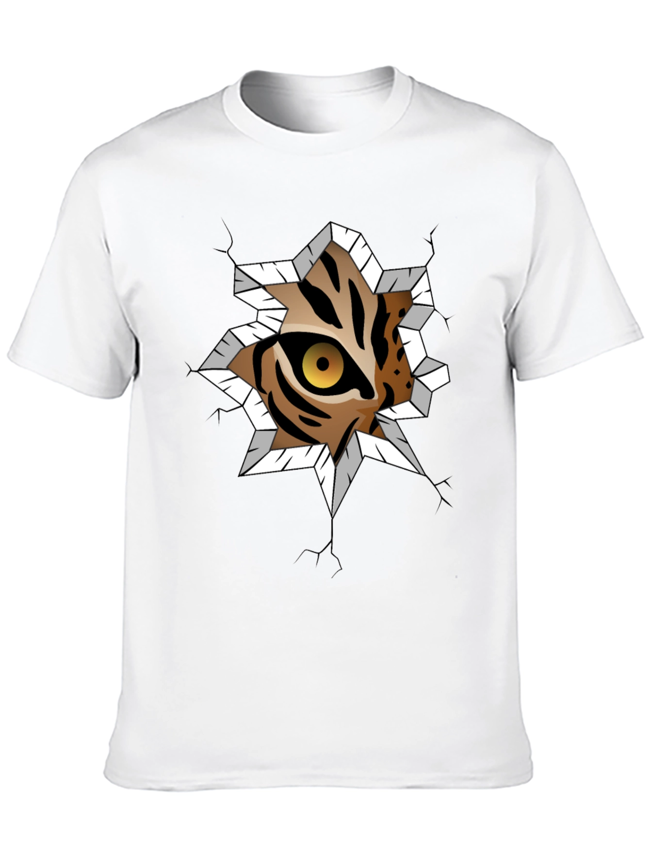 Tiger Eye Graphic Tee - Breakout Design