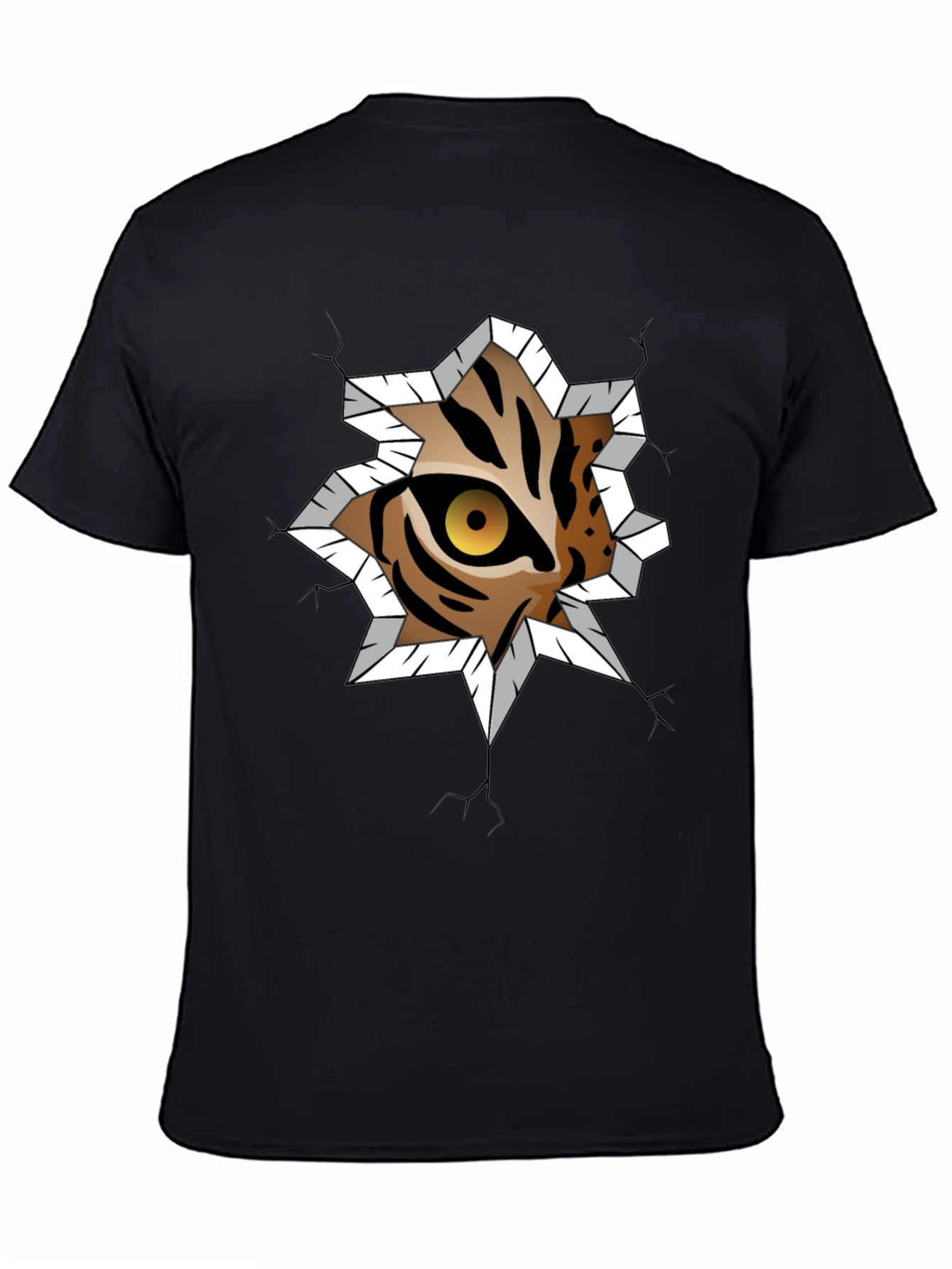 Tiger Eye Graphic Tee - Breakout Design