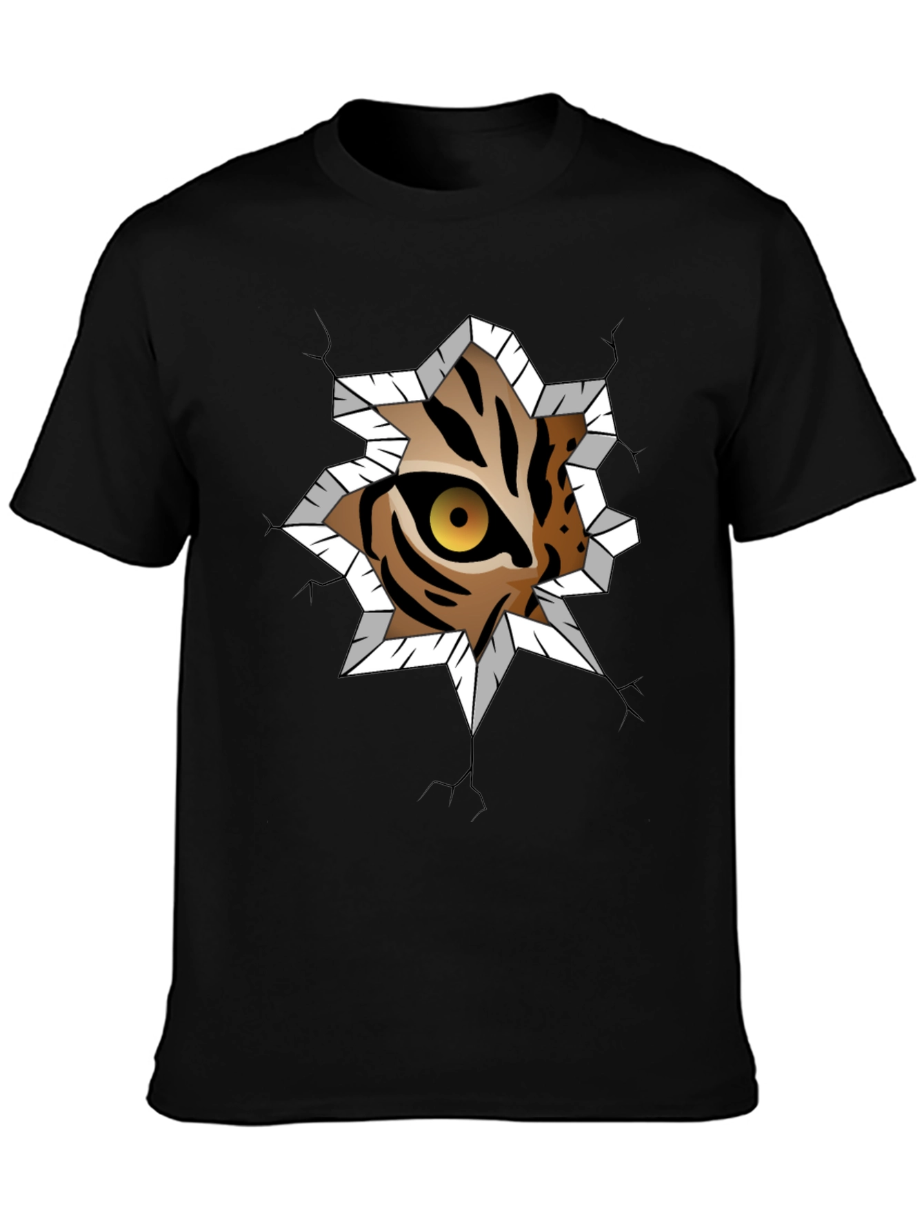 Tiger Eye Graphic Tee - Breakout Design