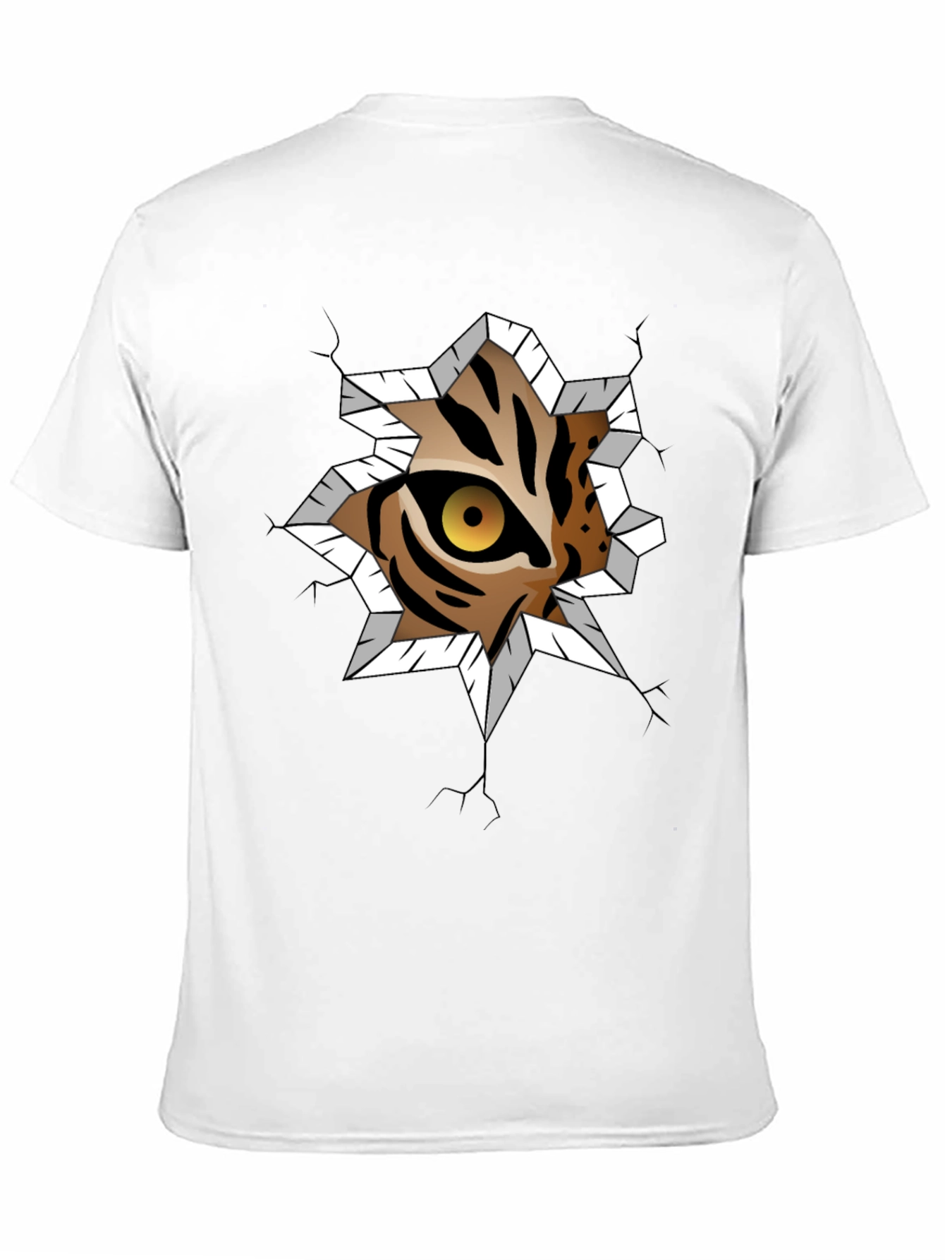 Tiger Eye Graphic Tee - Breakout Design