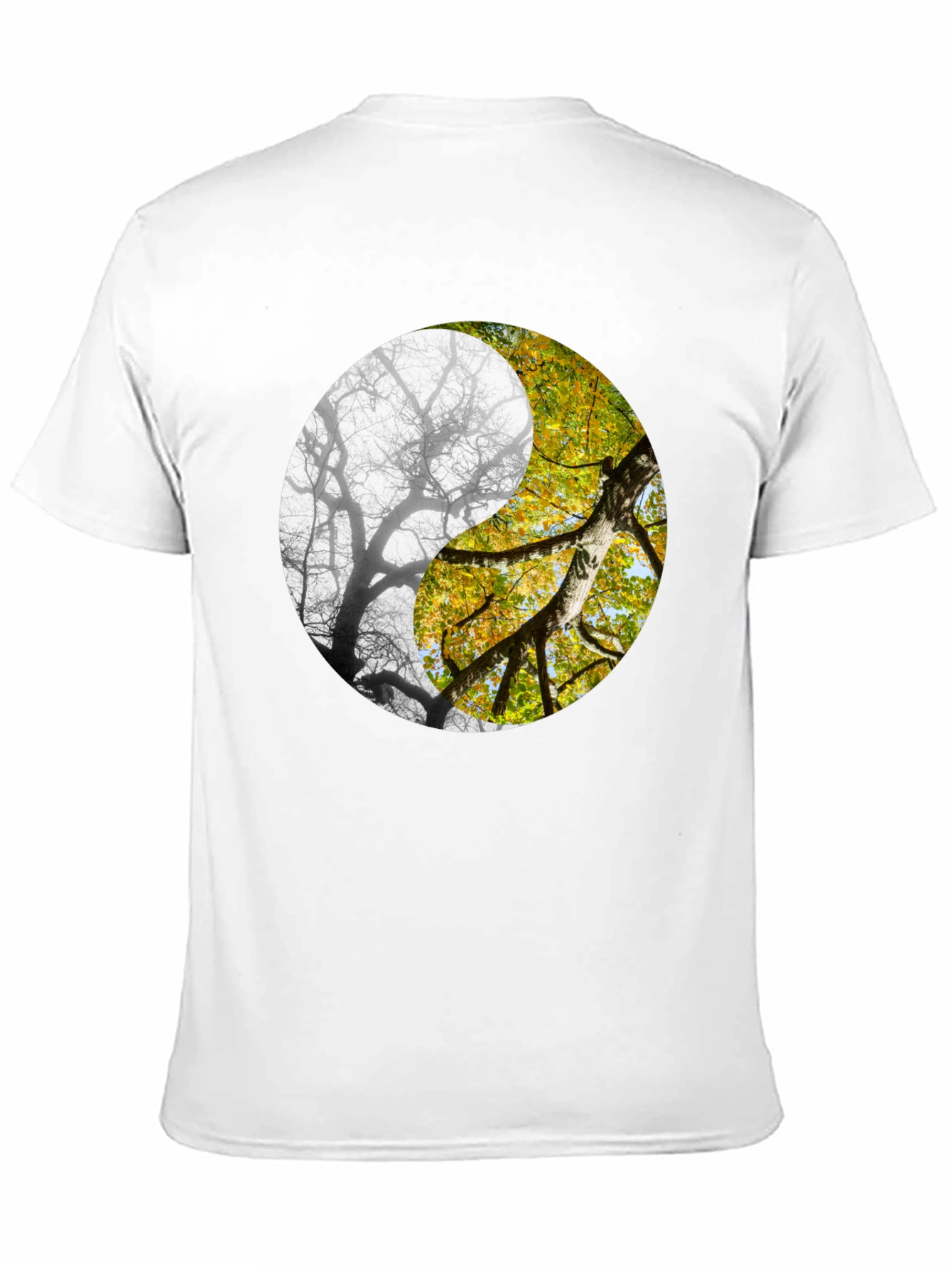 Yin Yang Tree Graphic Tee
