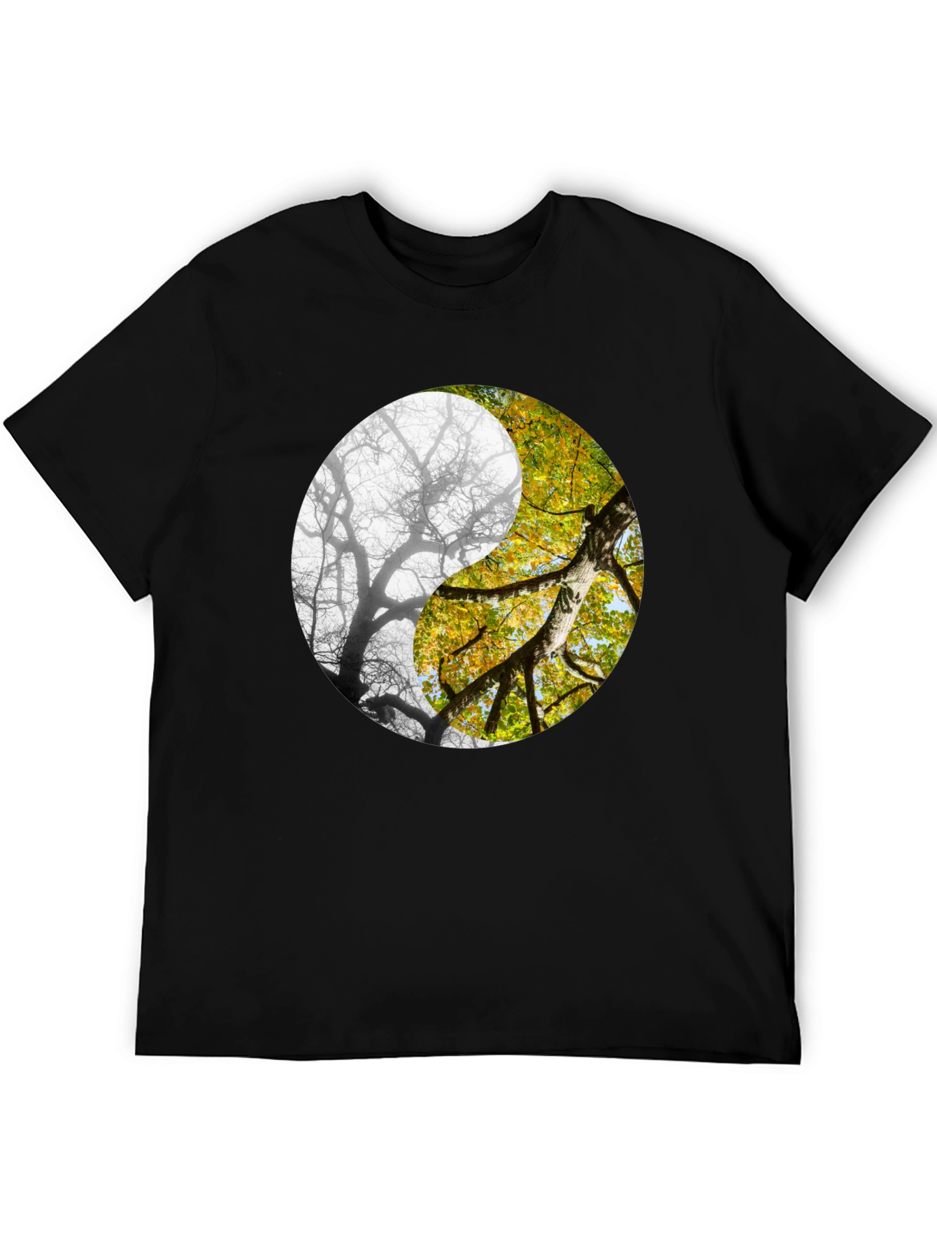 Yin Yang Tree Graphic Tee