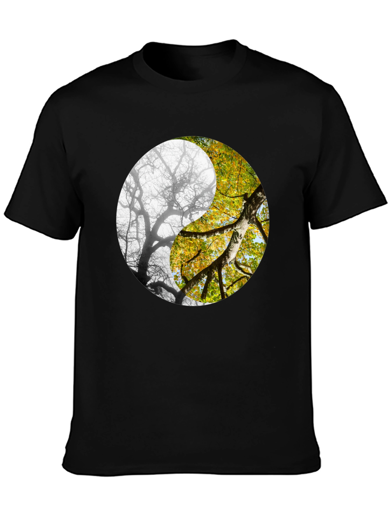 Yin Yang Tree Graphic Tee