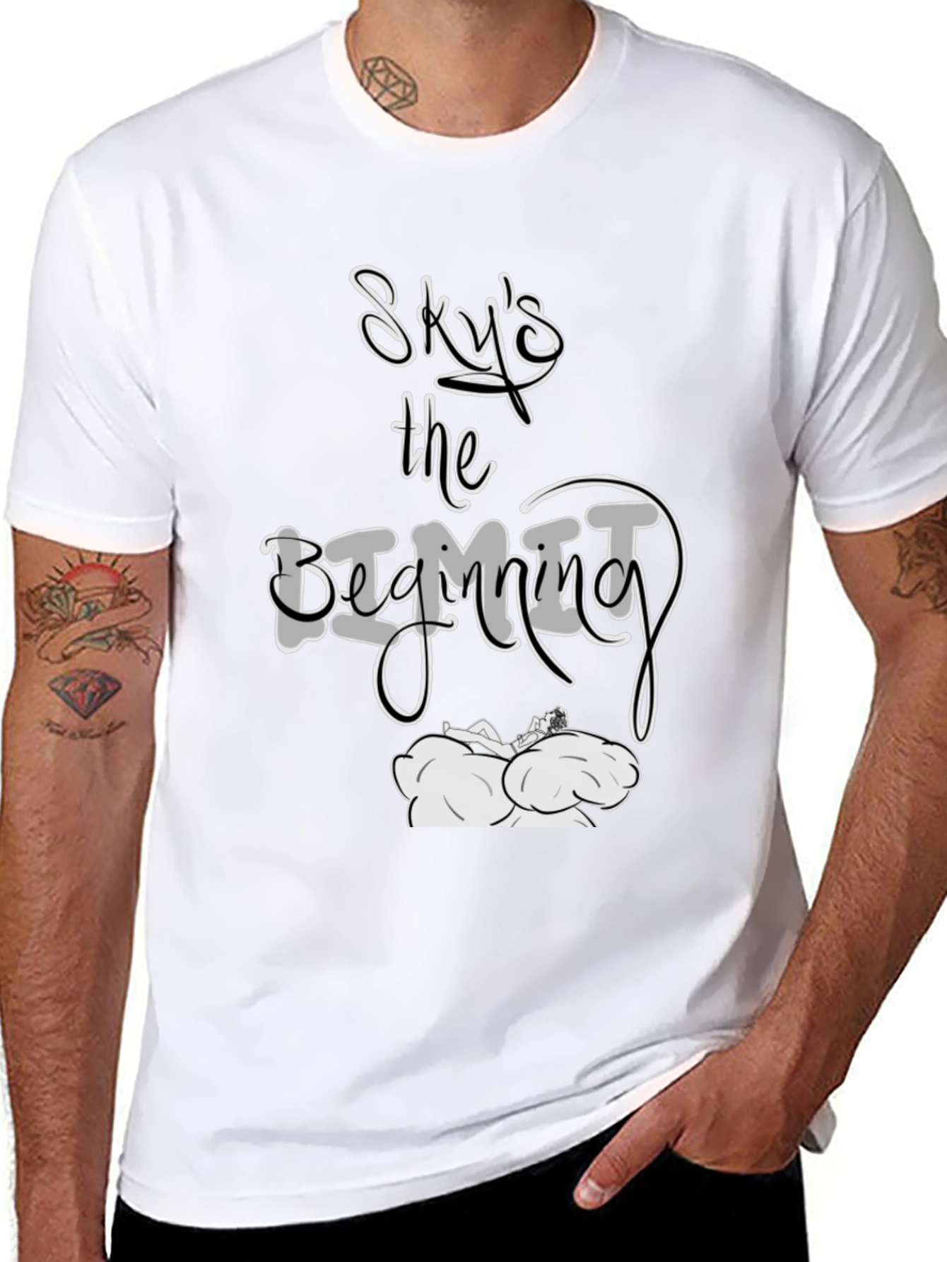 Skys the Limit Graphic T-Shirt