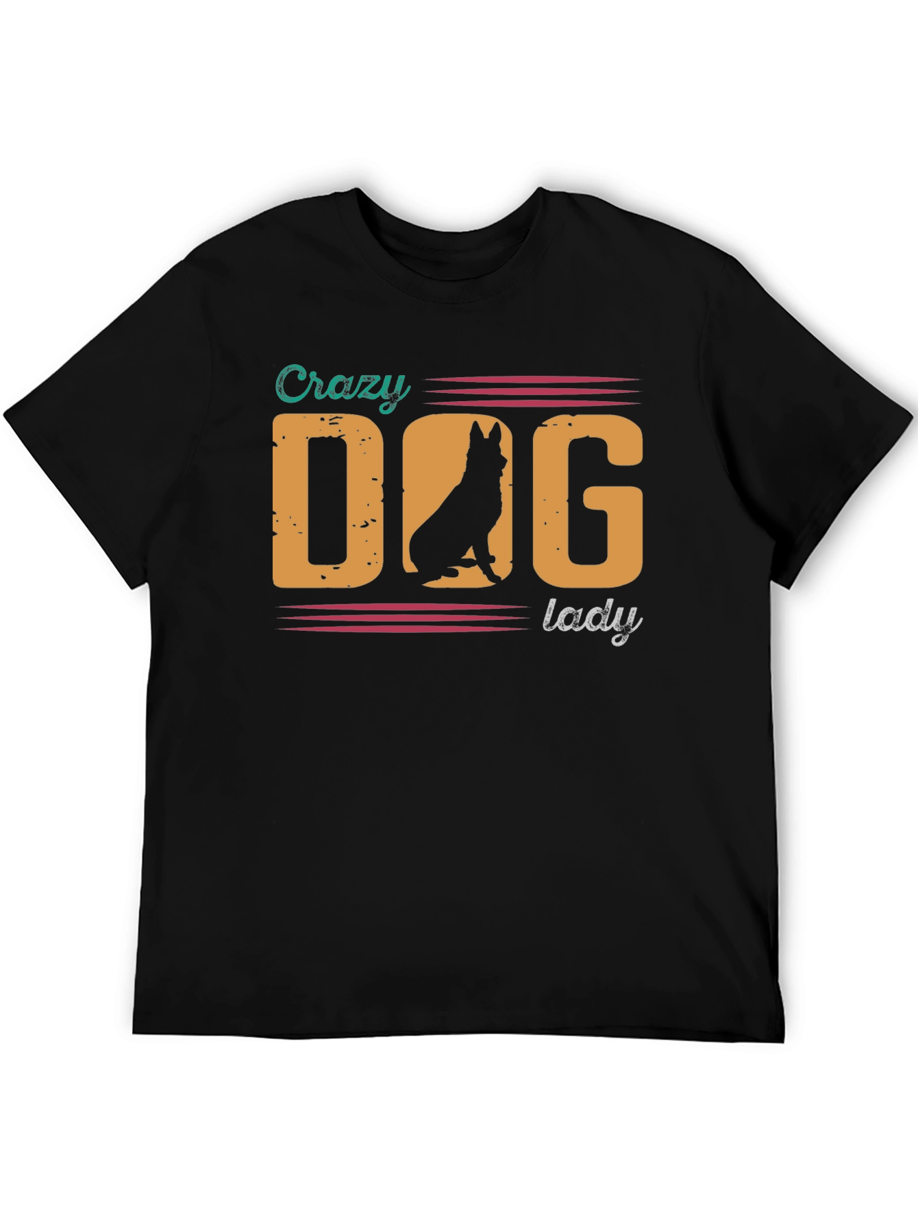 Crazy Dog Lady T-Shirt - German Shepherd Tee