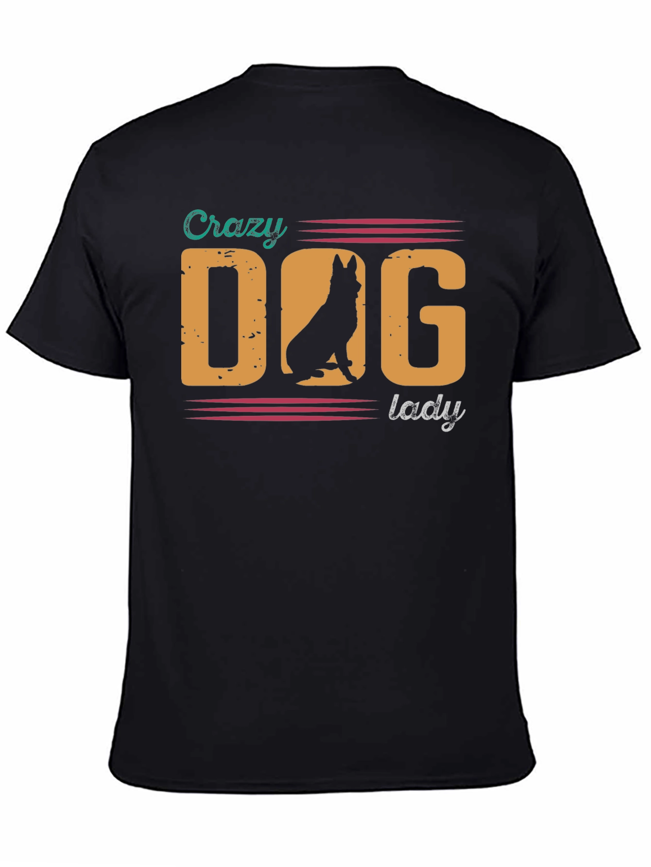 Crazy Dog Lady T-Shirt - German Shepherd Tee