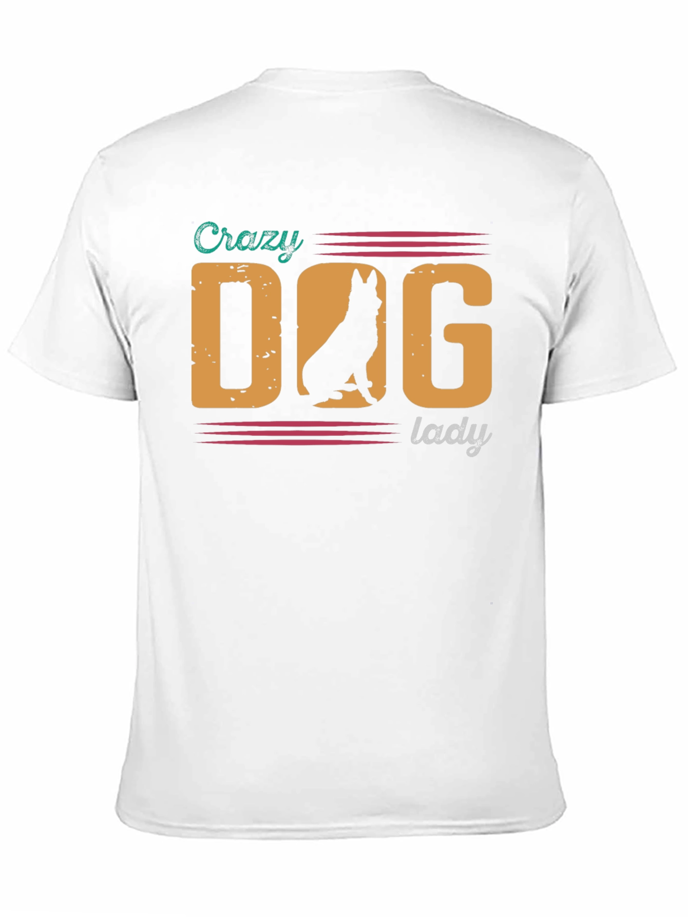 Crazy Dog Lady T-Shirt - German Shepherd Tee