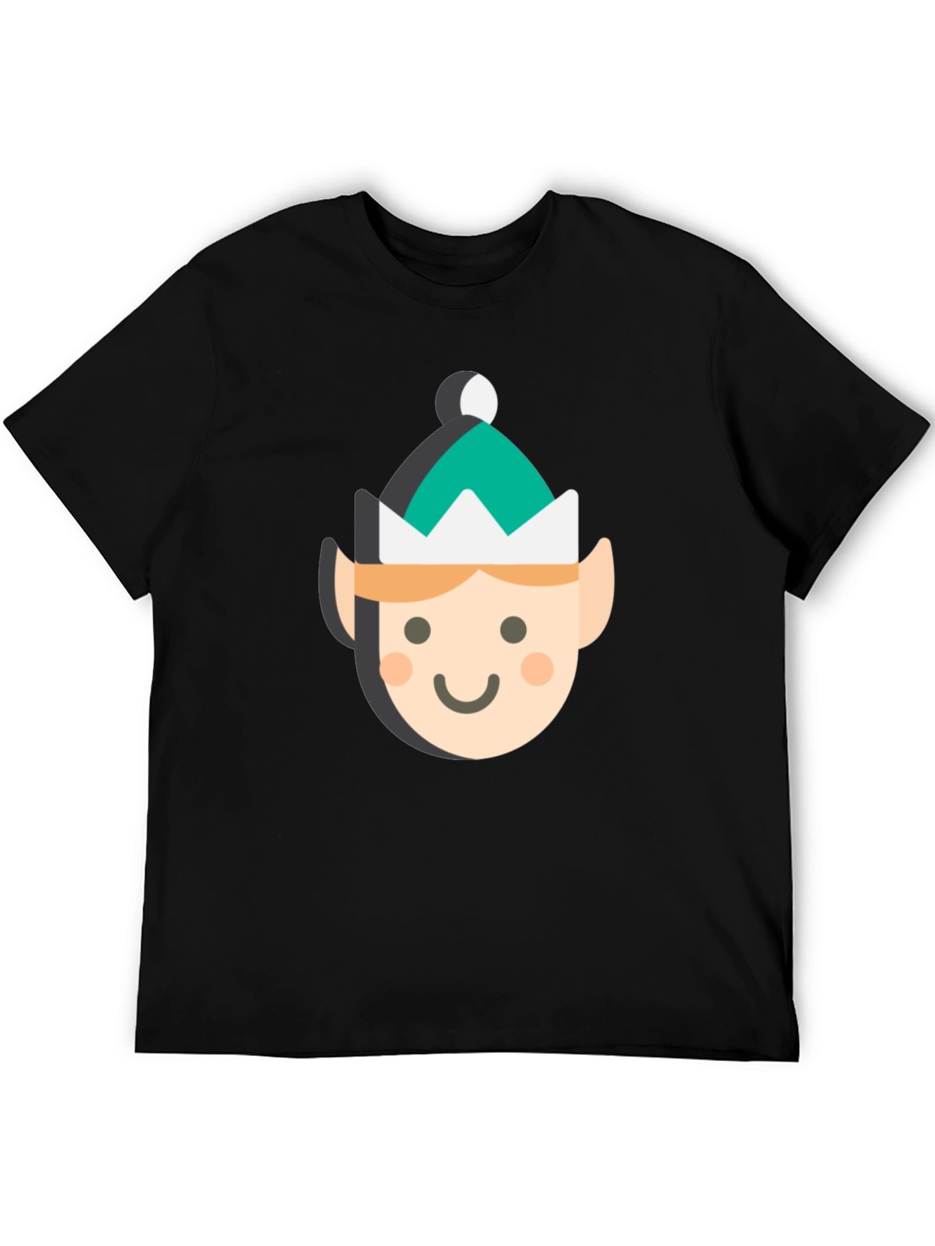 Elf Face Graphic Tee - Holiday Cheer!