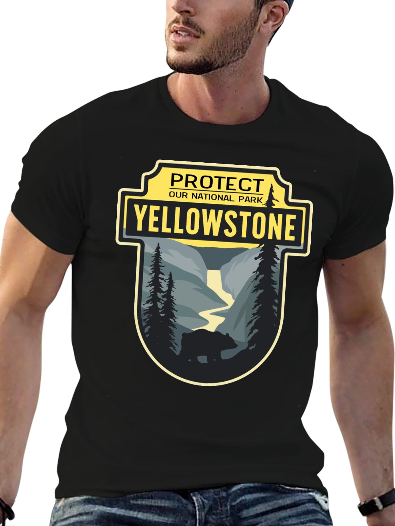 Yellowstone National Park Graphic Tee