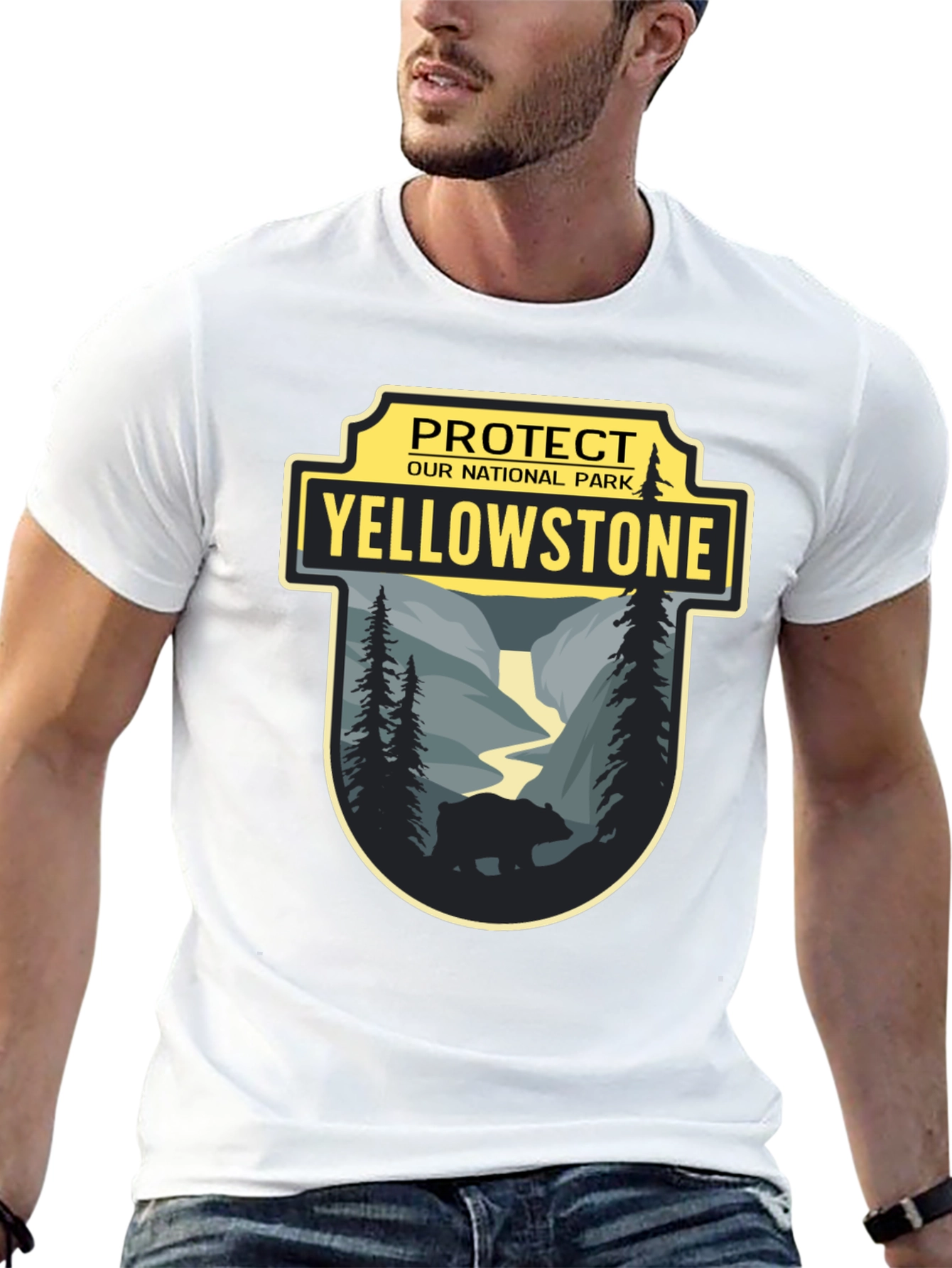 Yellowstone National Park Graphic Tee