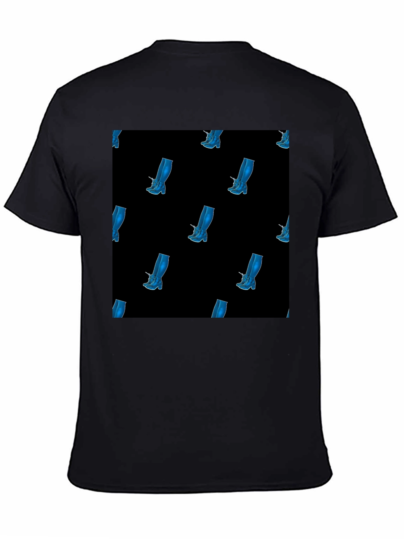 Stylish Boot Pattern T-Shirt