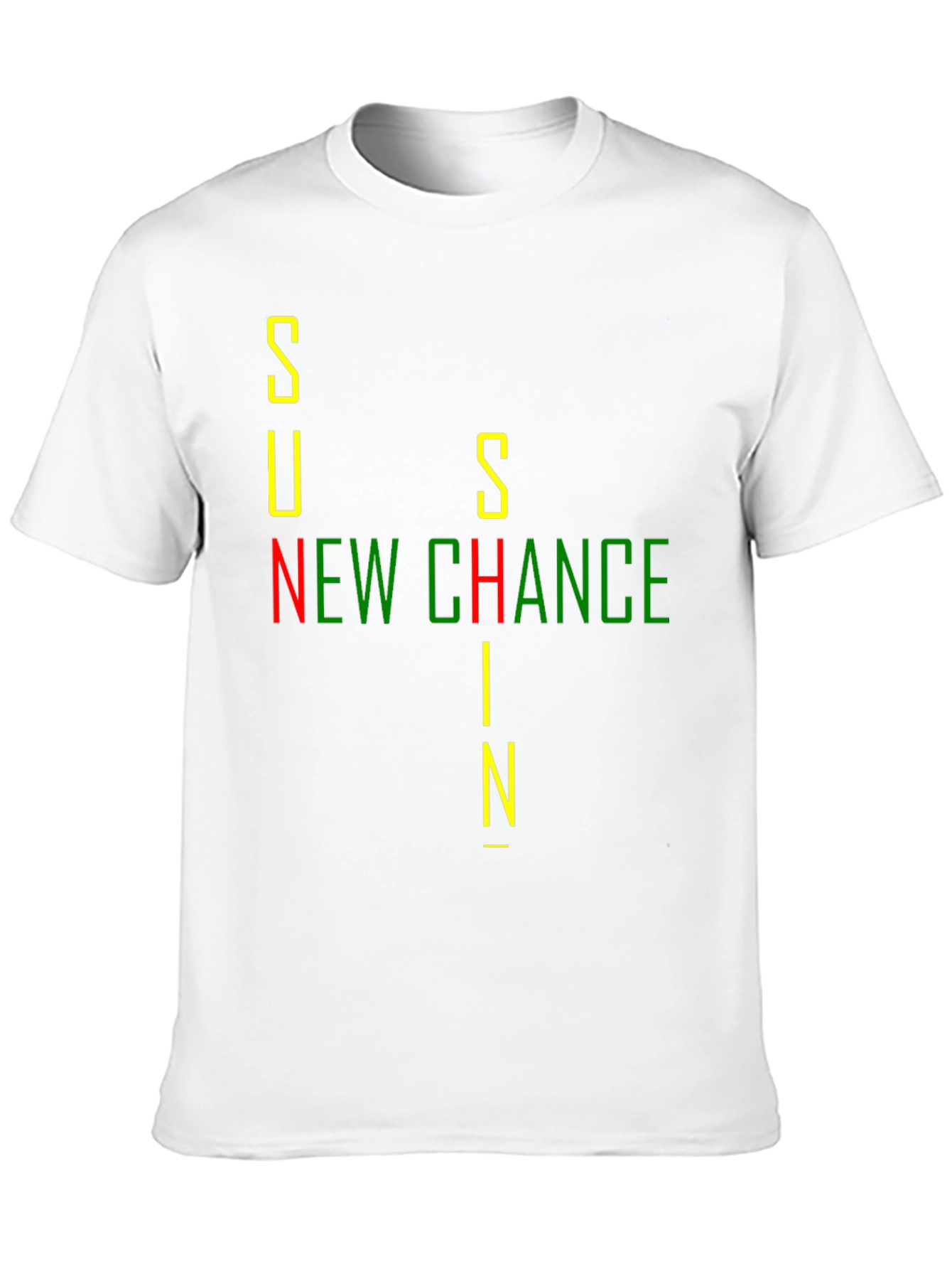 Sunshine New Chance Black Graphic Tee