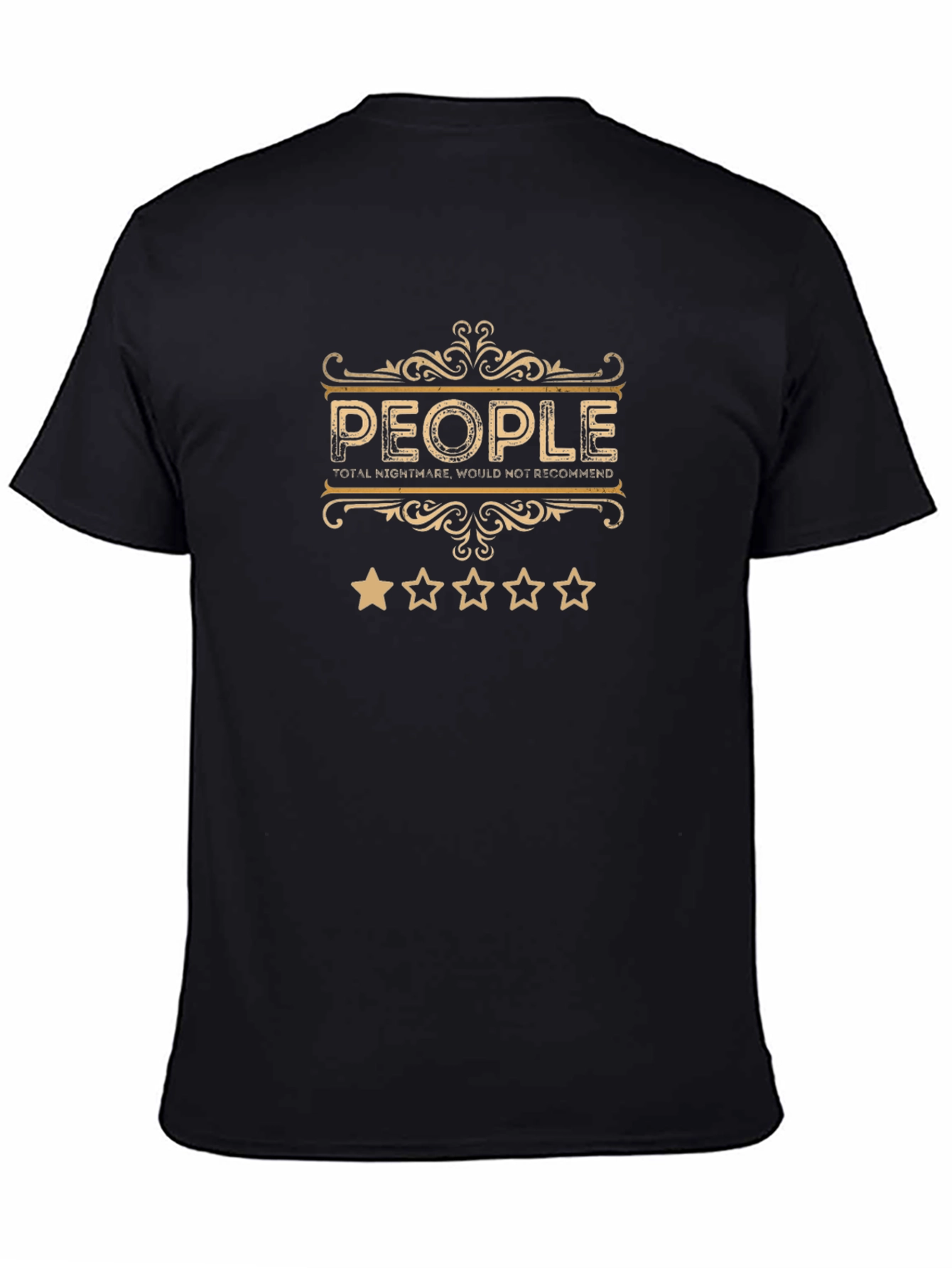 People Total Nightmare T-Shirt - Funny Graphic Tee