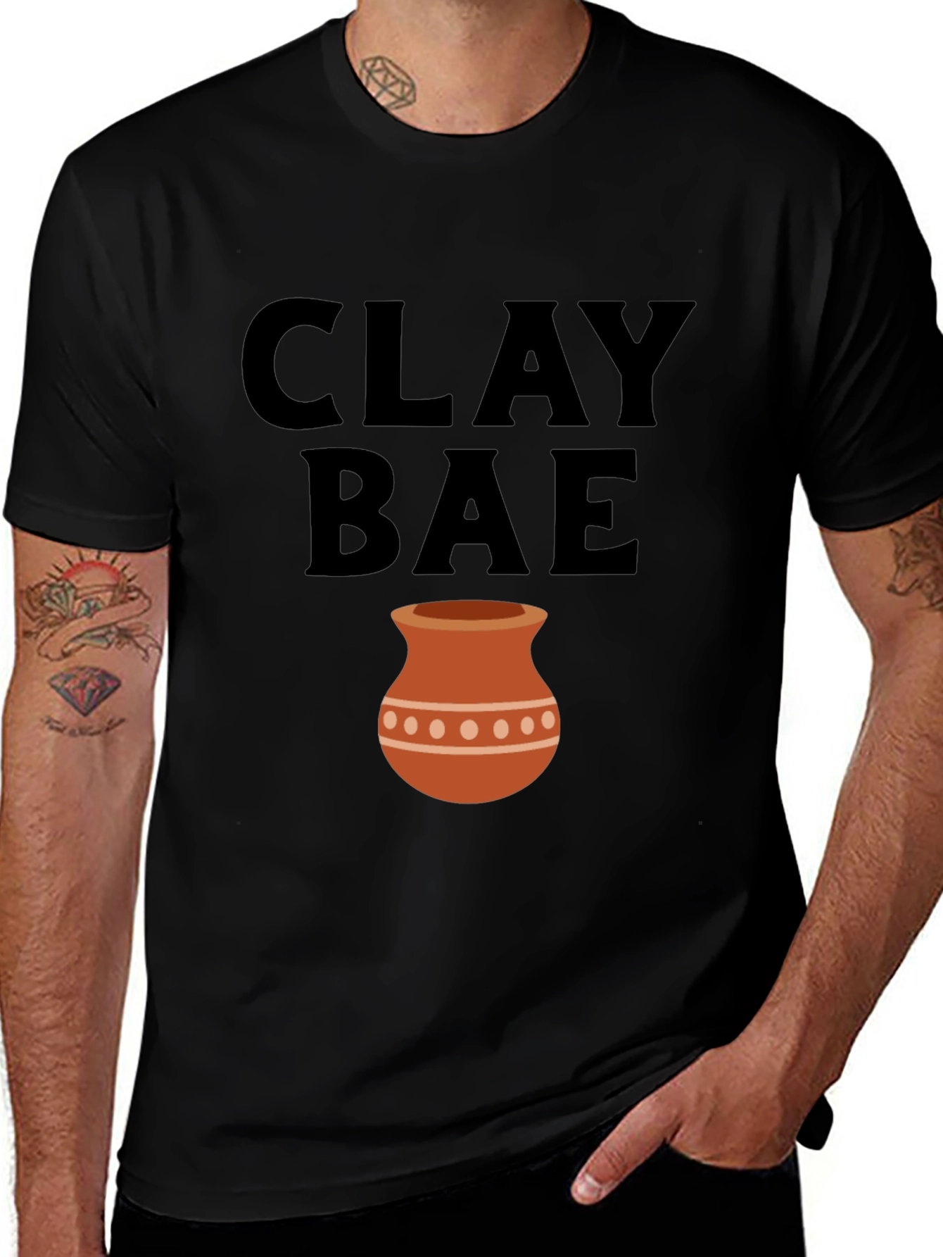 Clay Bae Graphic T-Shirt - Pottery Lover Tee