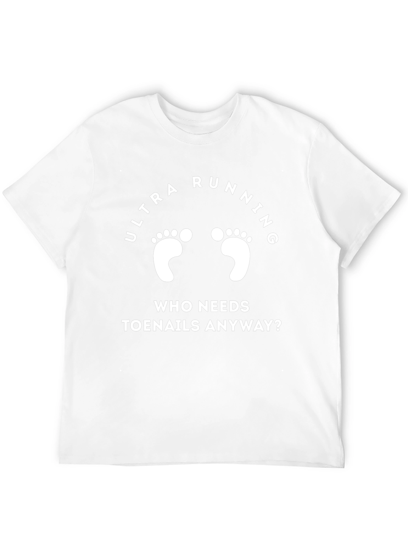 Ultra Running Toenails Funny Graphic Tee