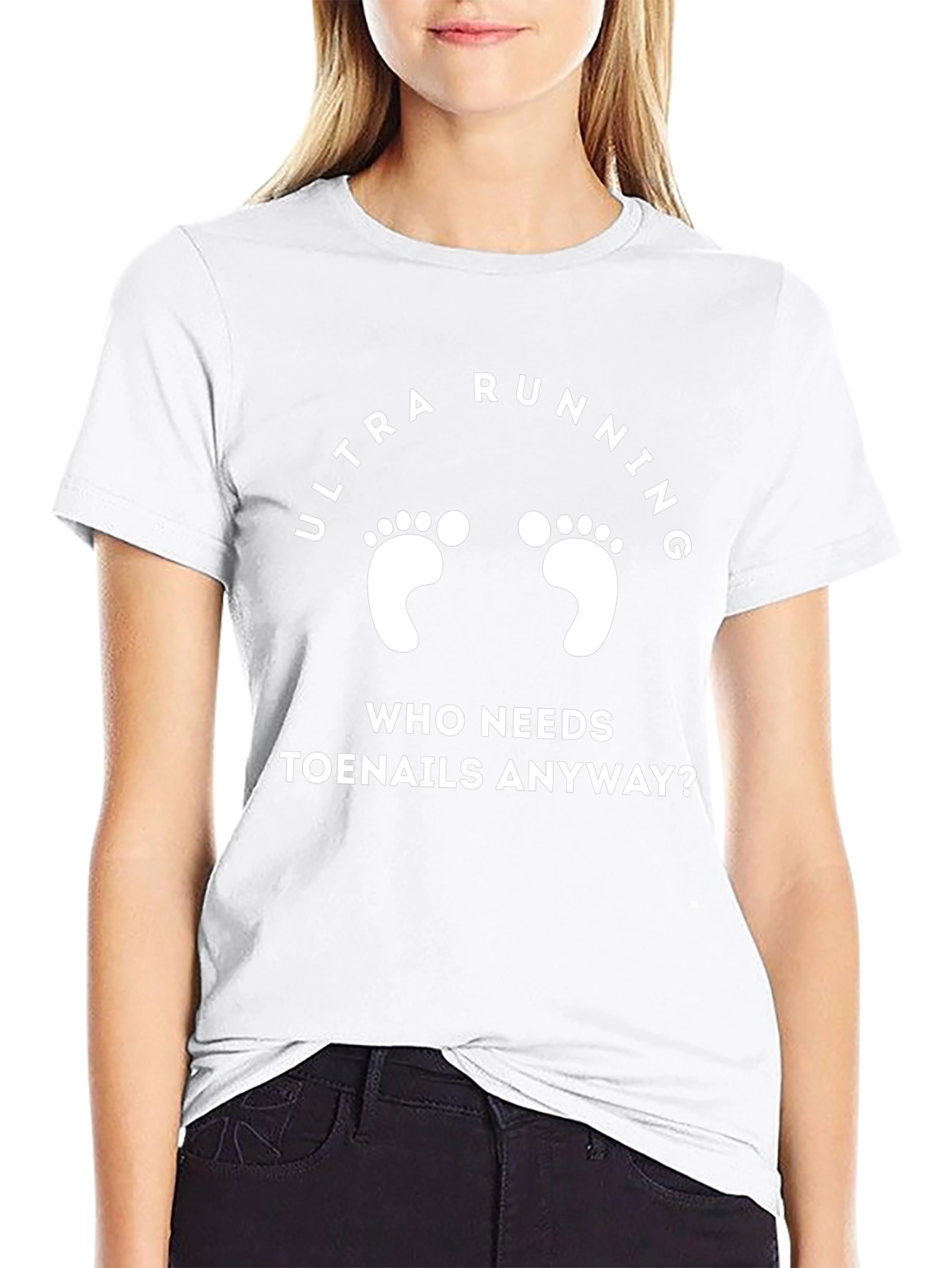 Ultra Running Toenails Funny Graphic Tee