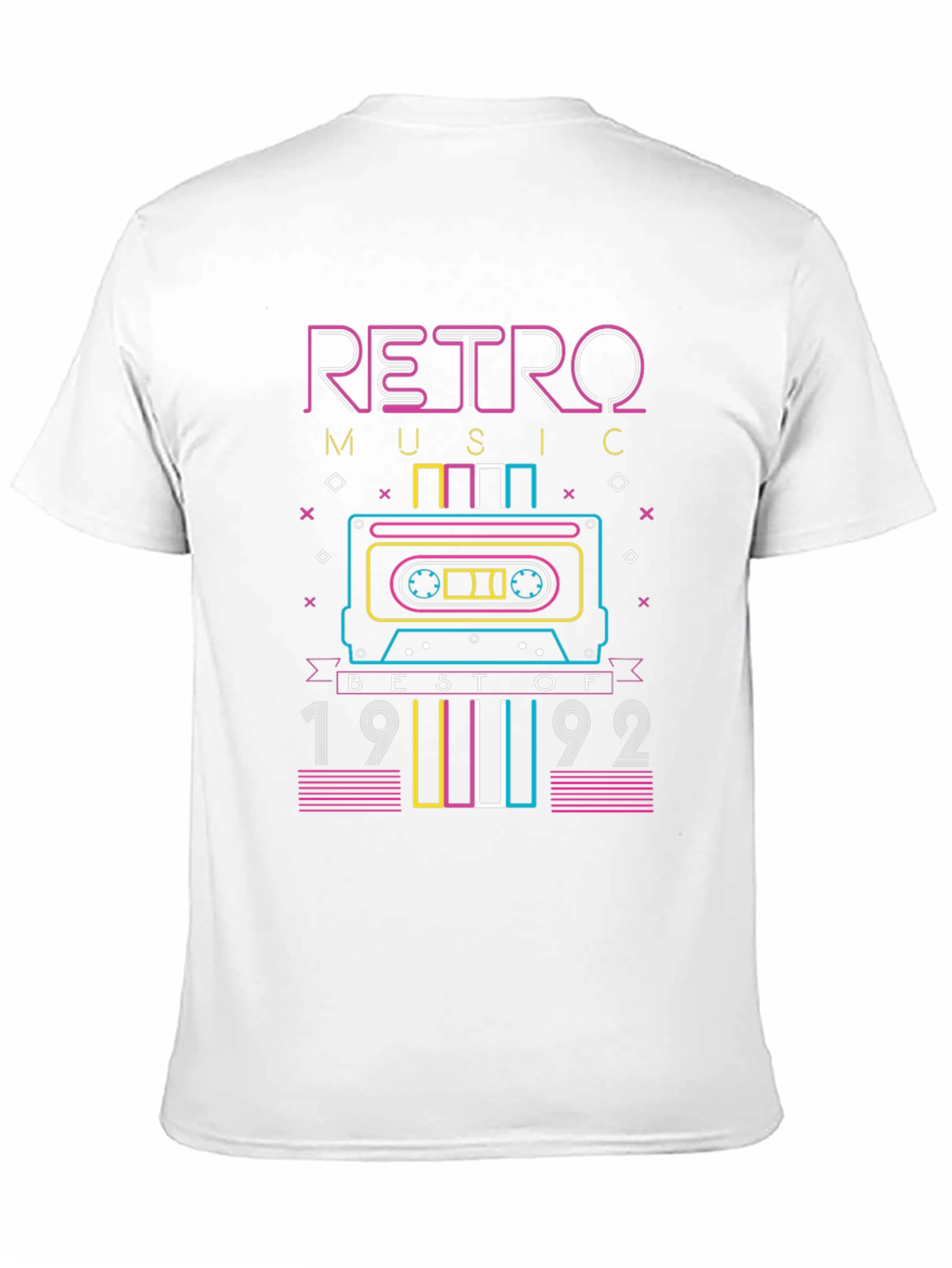 Retro Music Best of 1992 Cassette T-Shirt