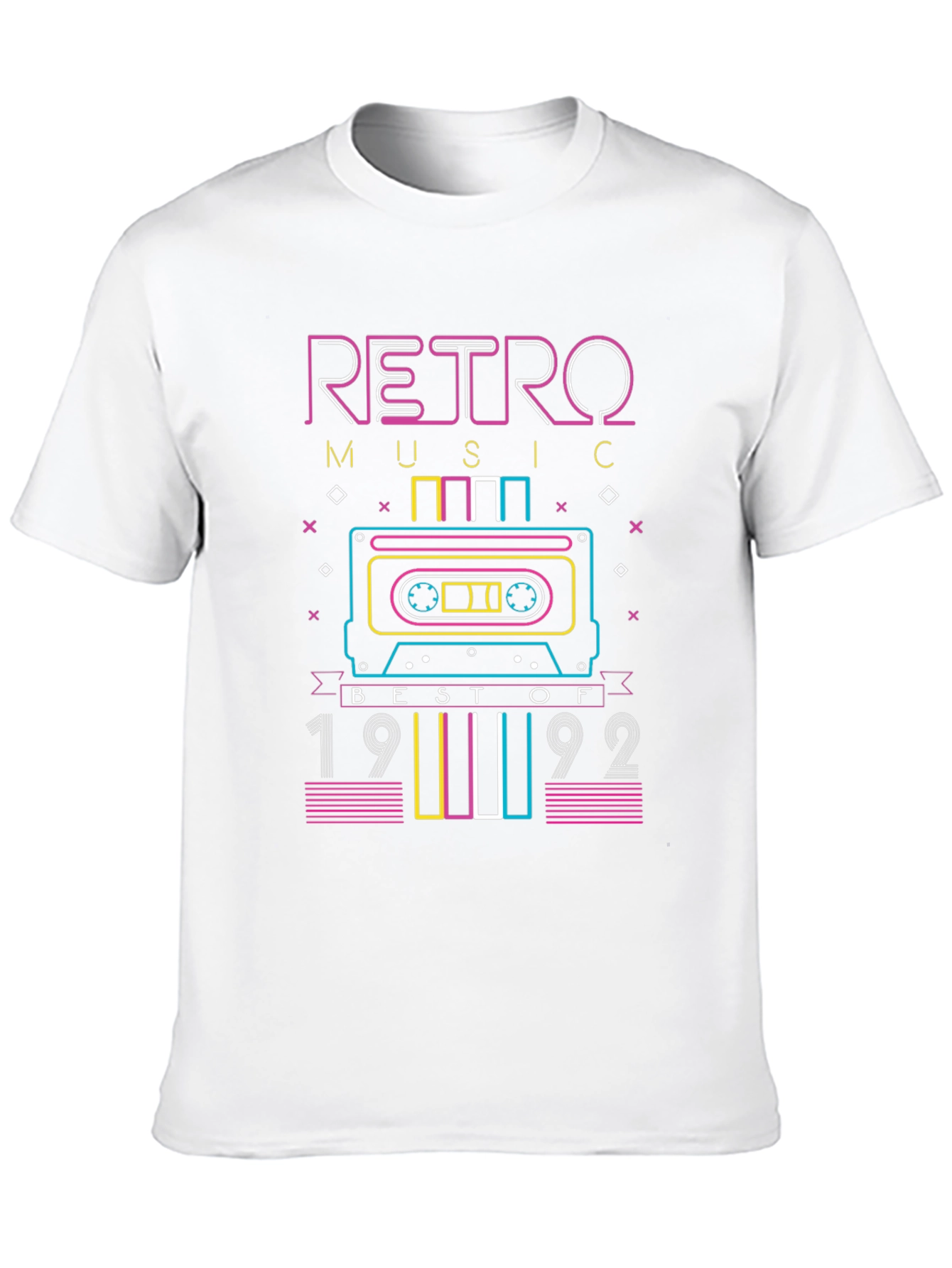 Retro Music Best of 1992 Cassette T-Shirt