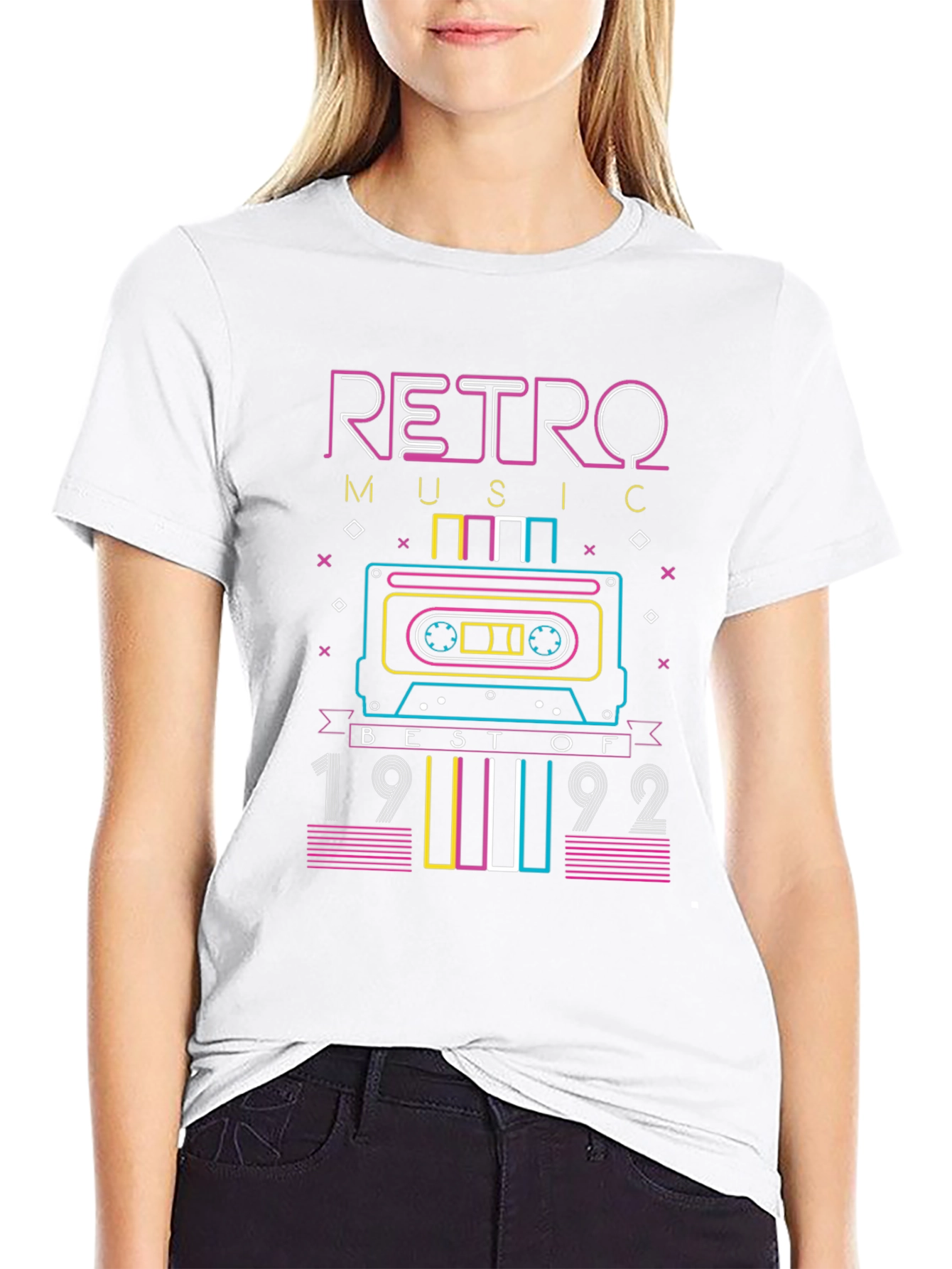 Retro Music Best of 1992 Cassette T-Shirt