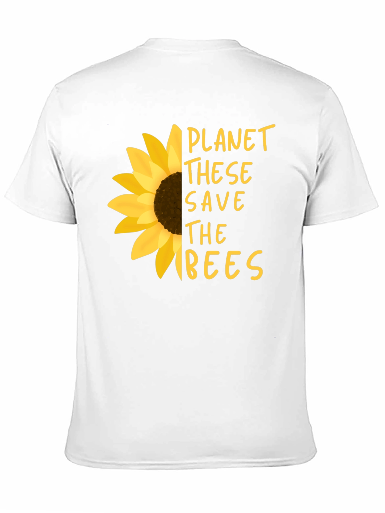 Save the Bees Sunflower Graphic Tee