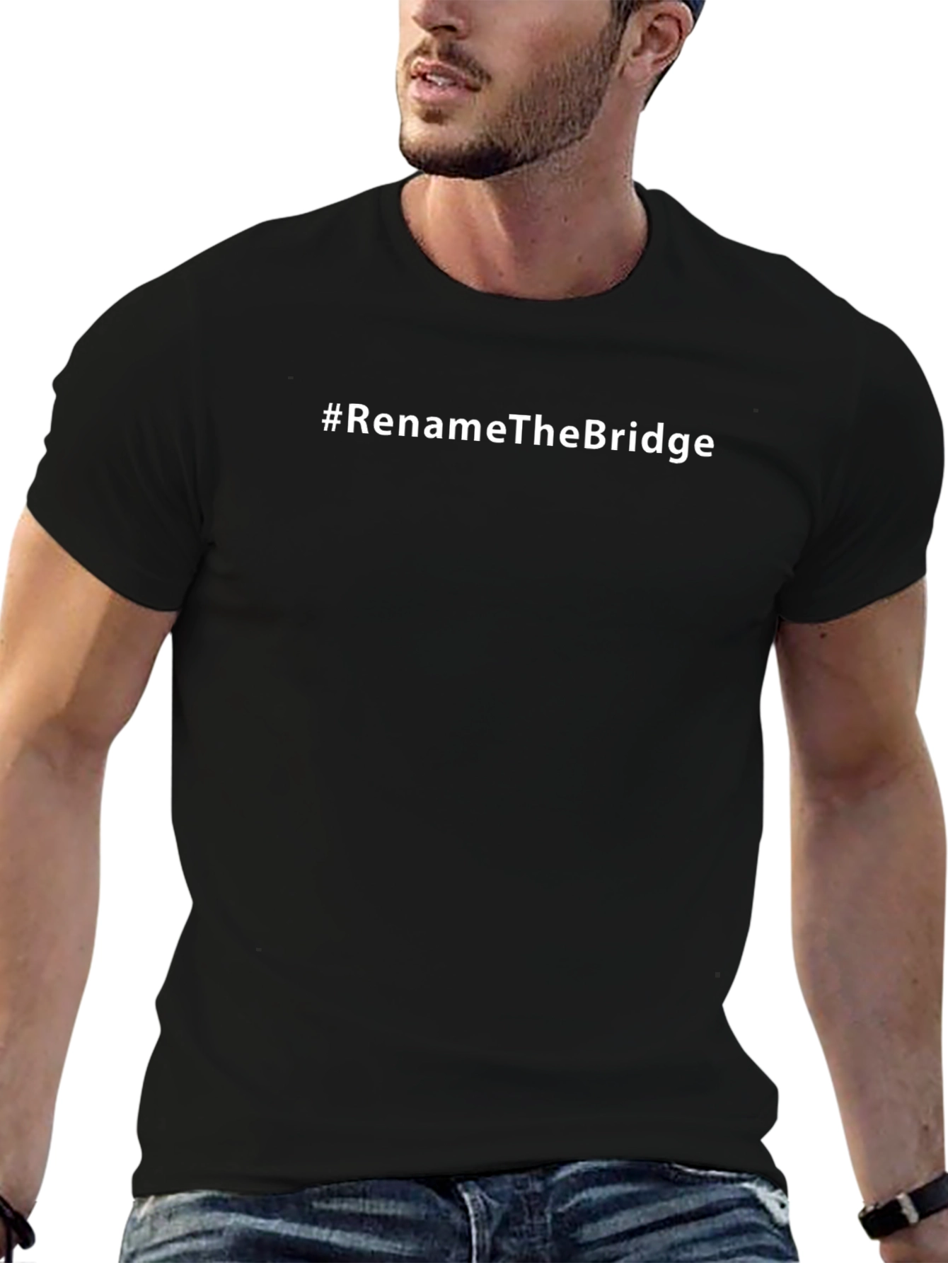 #RenameTheBridge Graphic Tee - Black