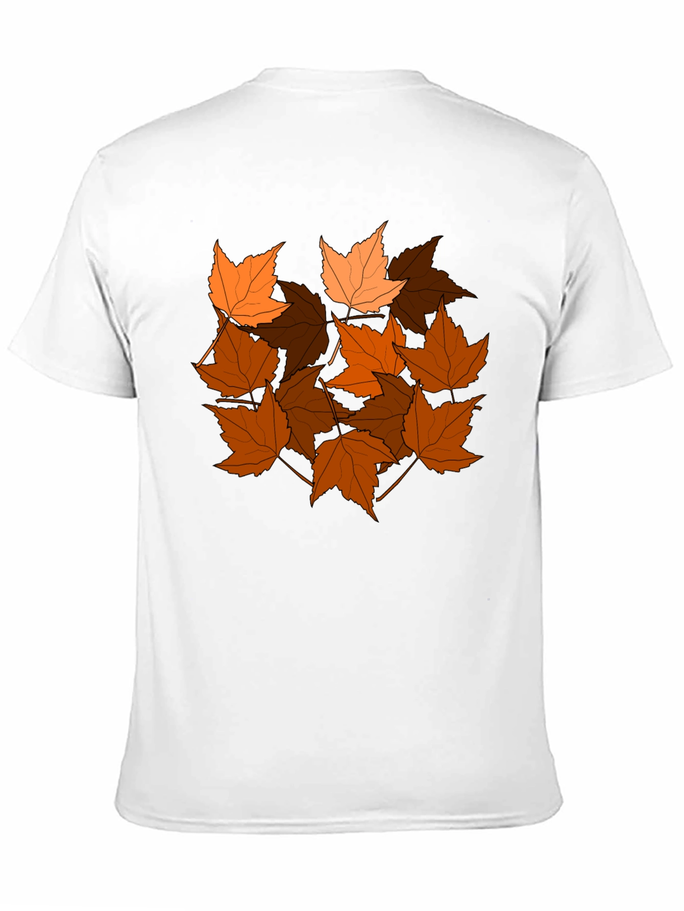 Autumn Leaves Graphic Tee - Stylish Fall T-Shirt