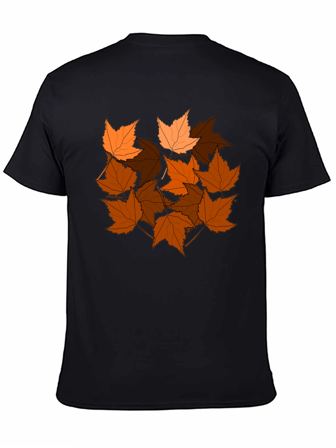 Autumn Leaves Graphic Tee - Stylish Fall T-Shirt