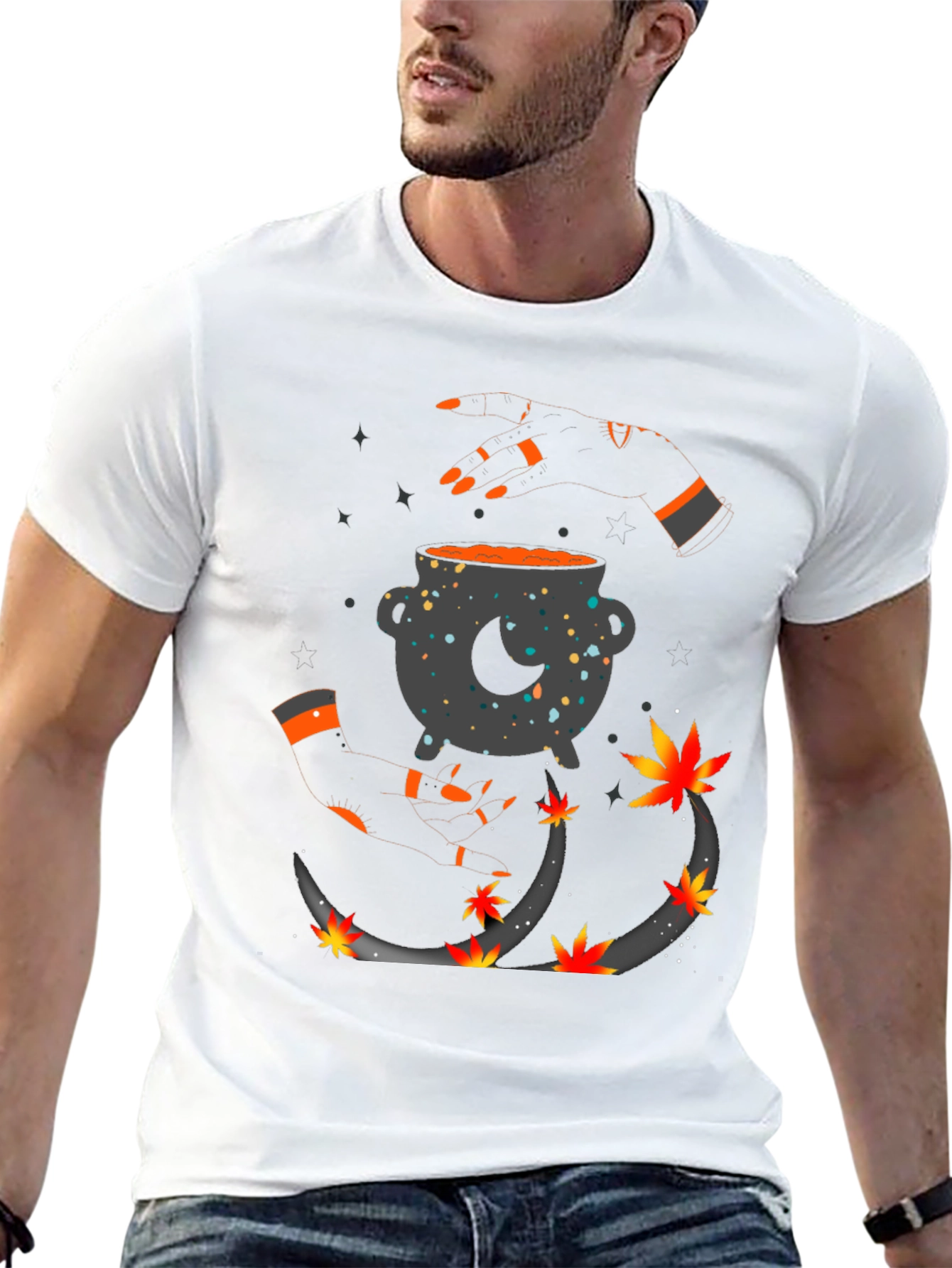 Witches Brew Graphic Tee - Halloween Fun