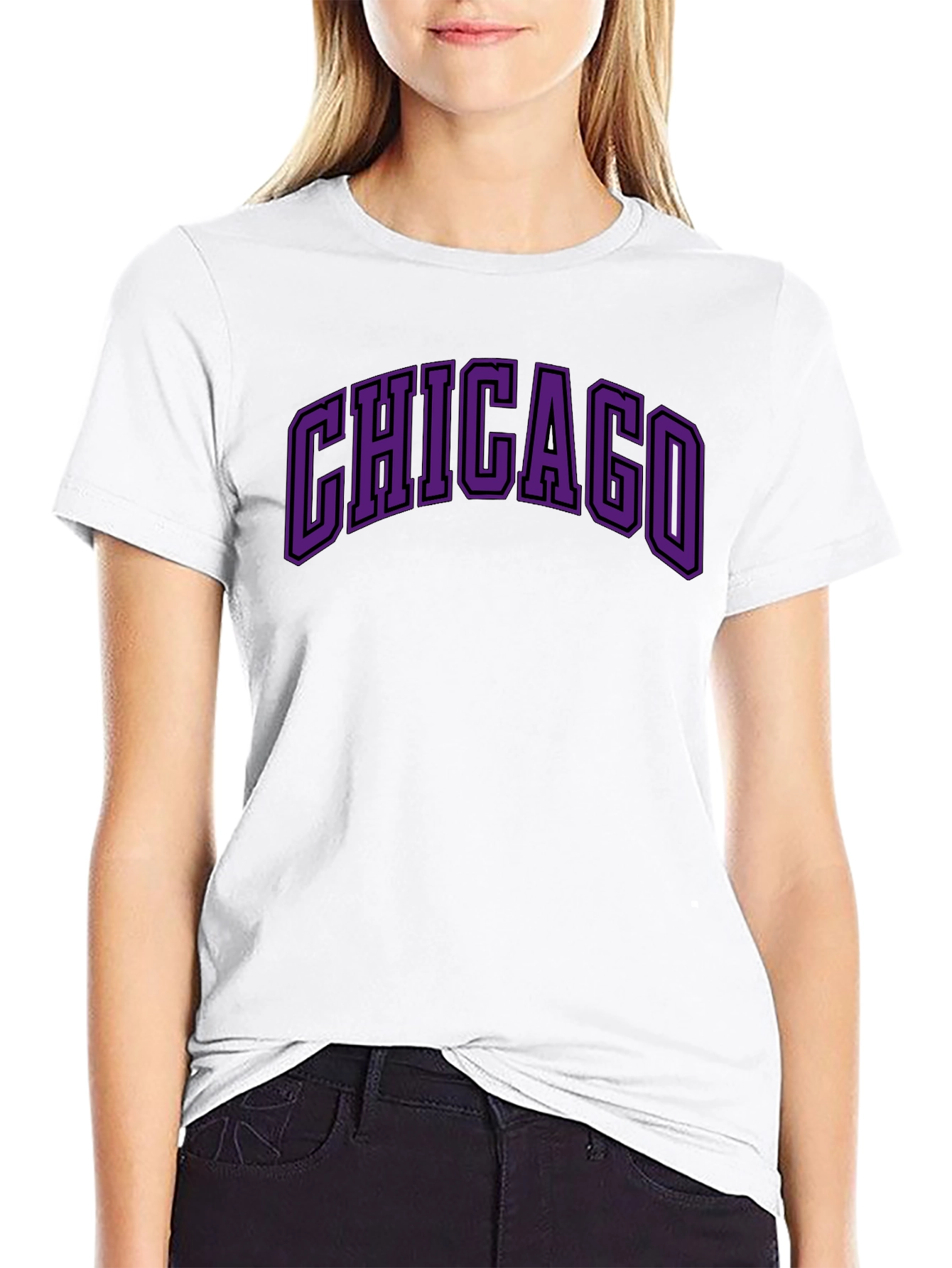 Chicago Graphic Tee - Black