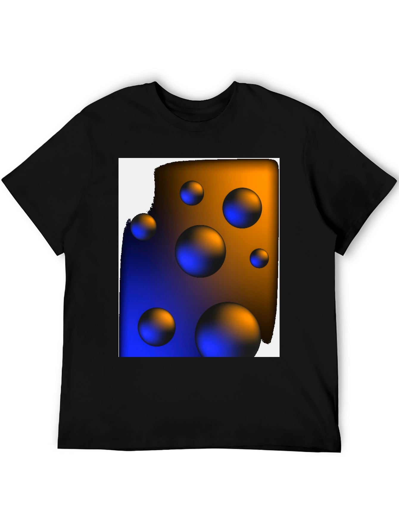 Abstract Spheres Graphic T-Shirt