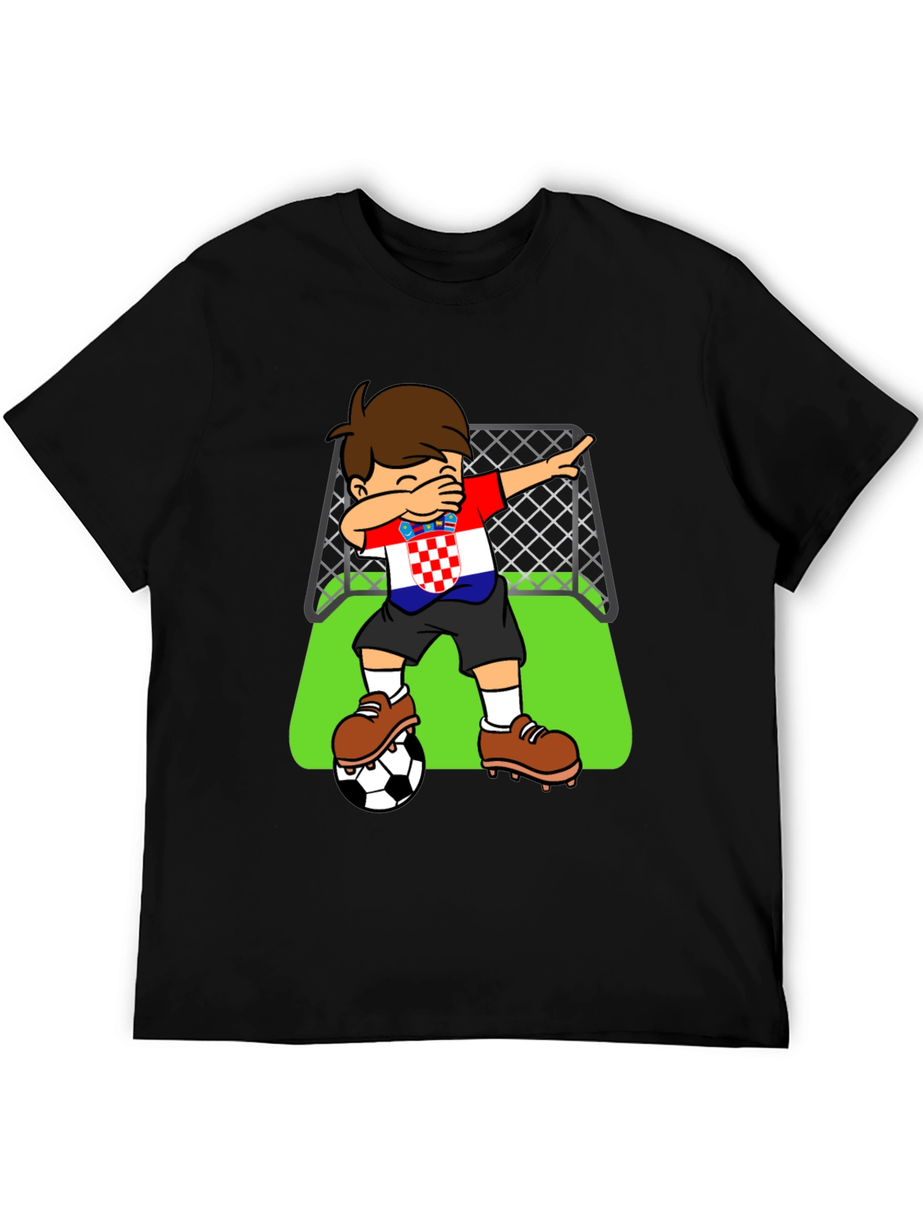 Croatia Soccer Dab T-Shirt